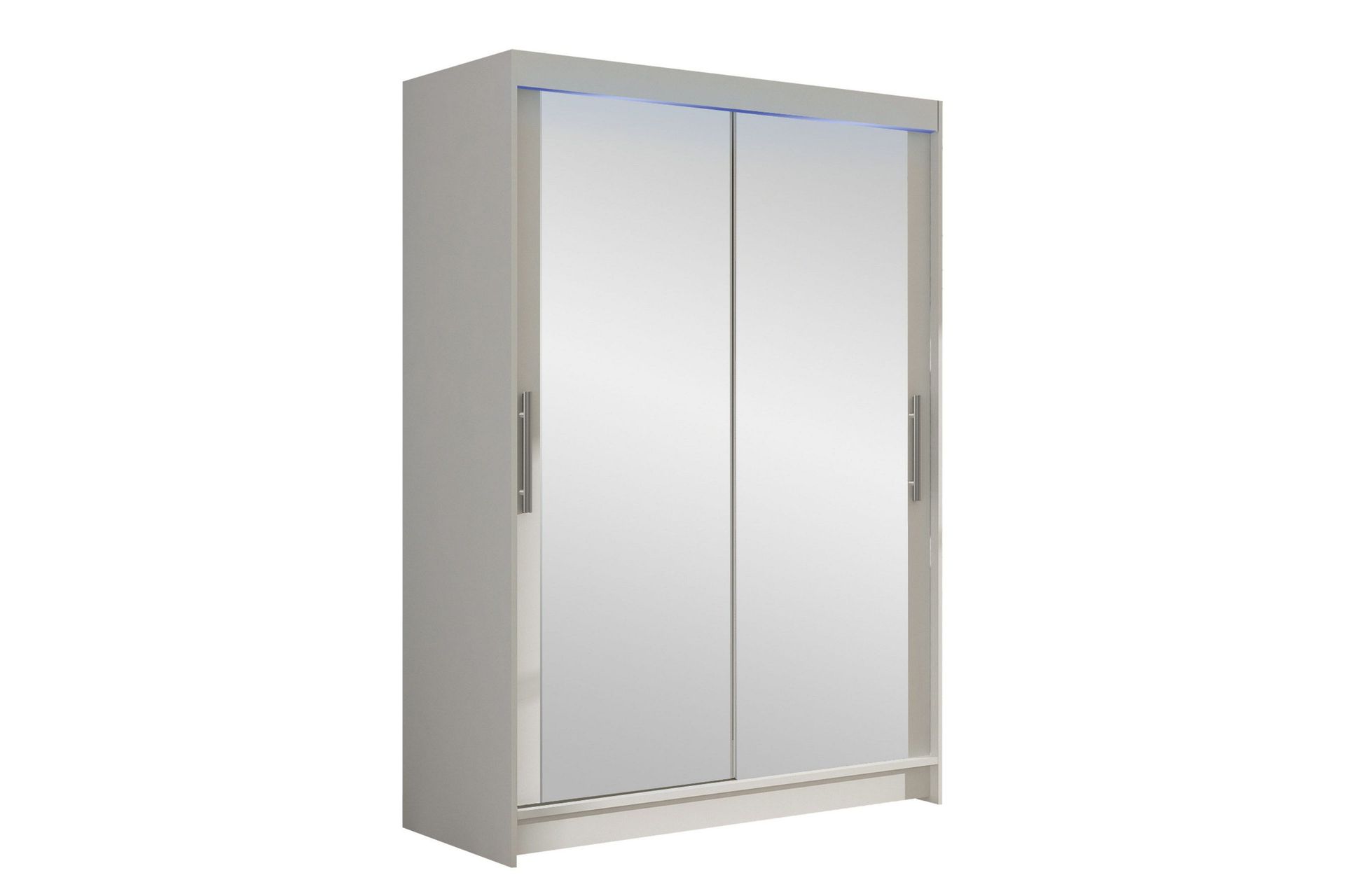 Estella Garderob med Spegel 120x200 cm - Vit