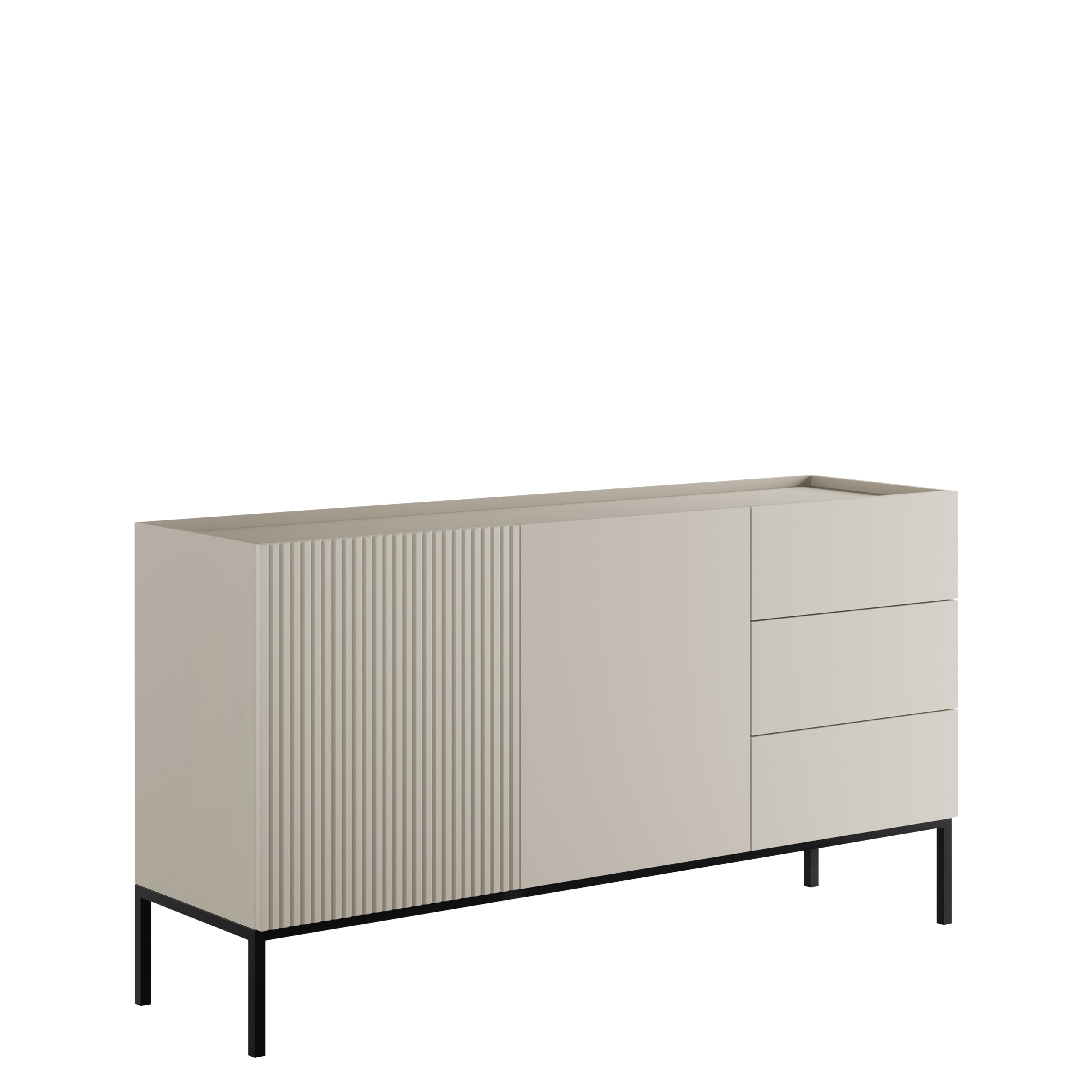 amelus skänk 150x42 cm - beige