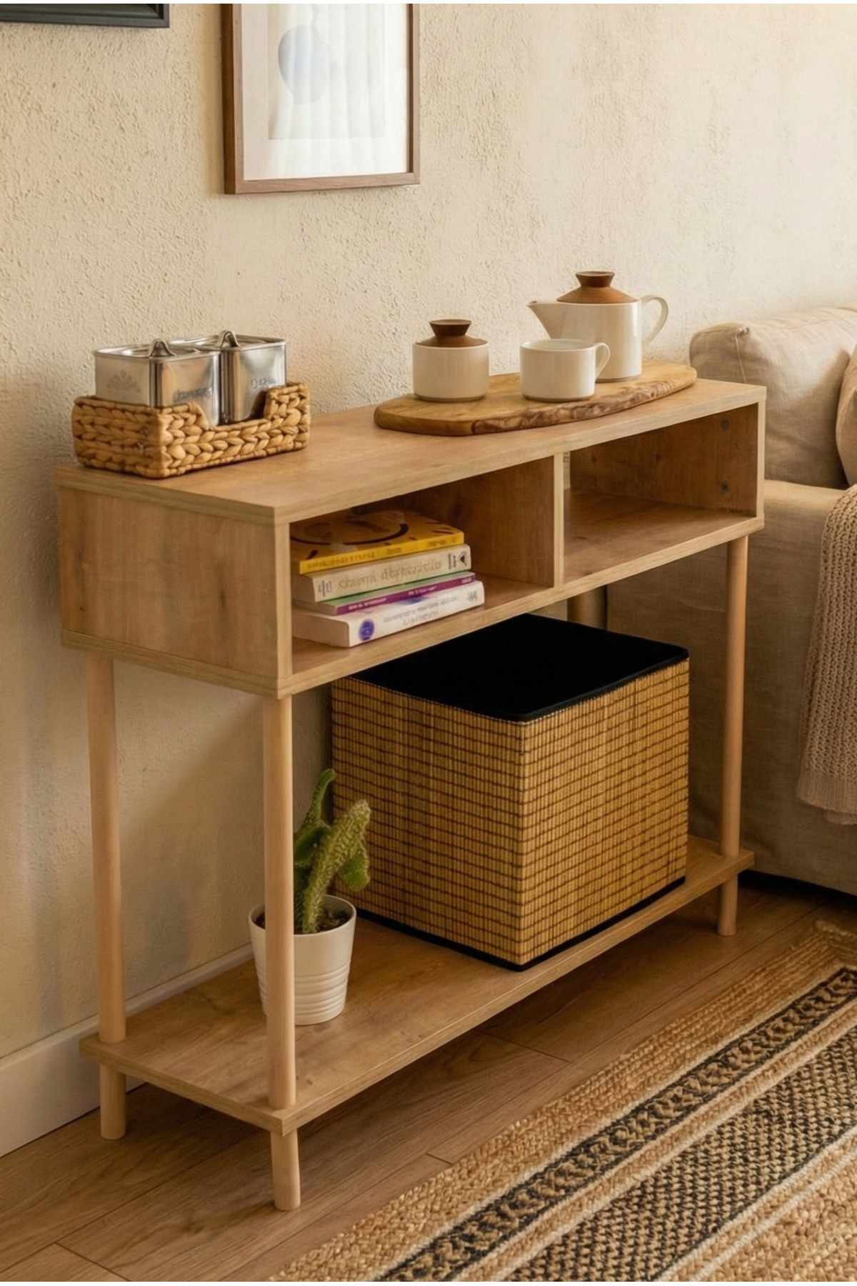 Belvo Sideboard 90x75x30 cm - Sapphire Oak