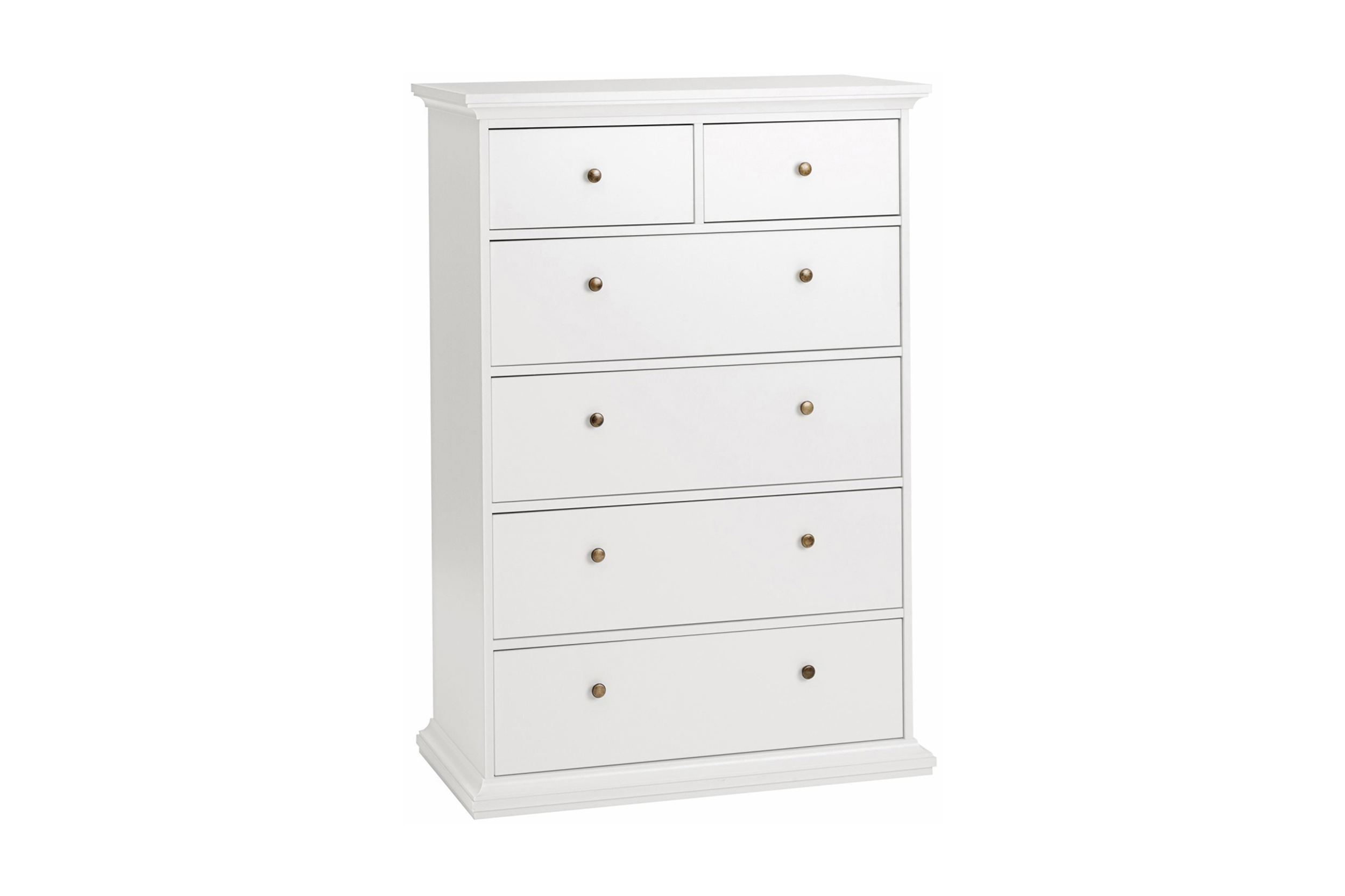 ByråAnjou 140 cm Hög Vit