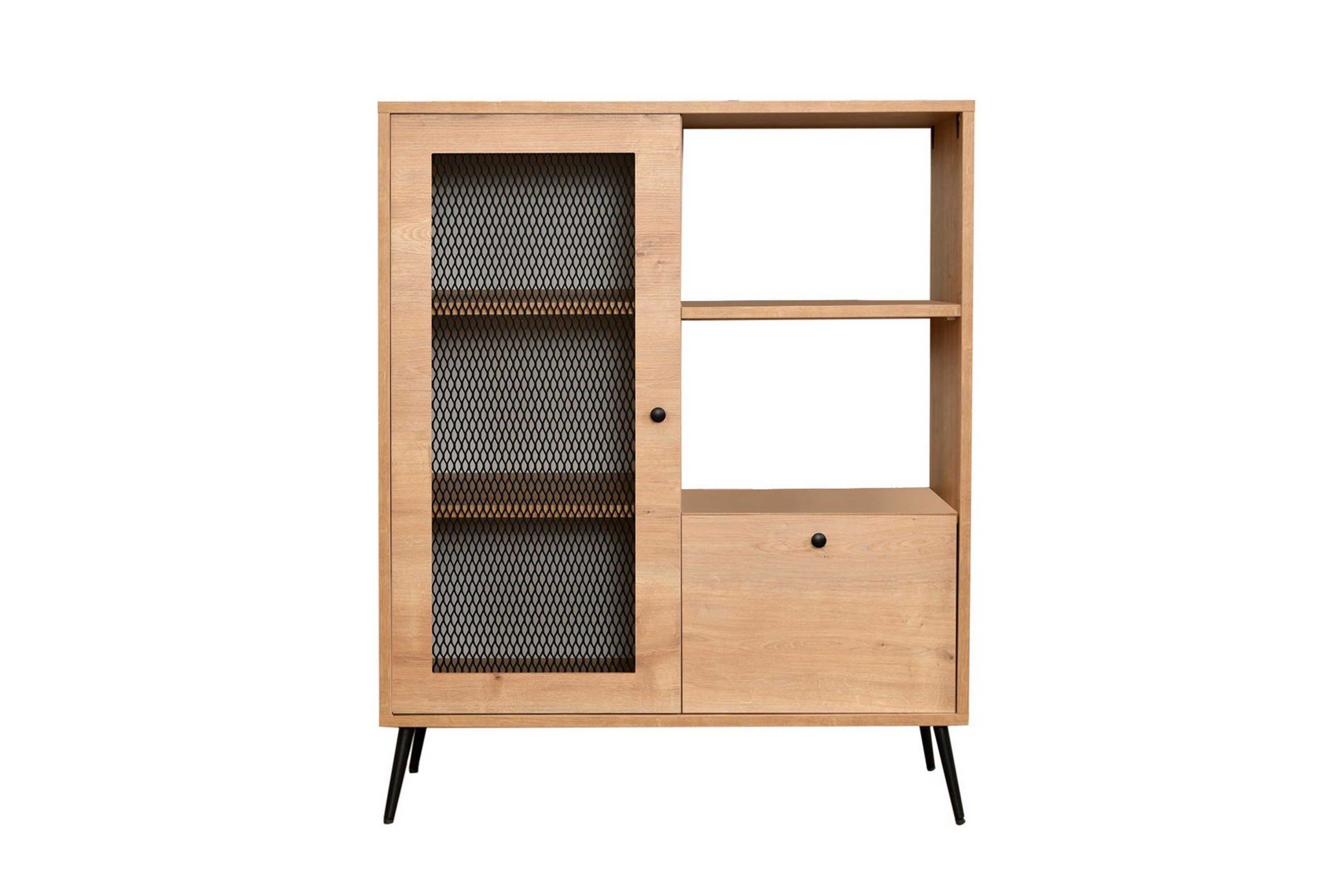ByråBlåbell 90 cm Ek/Svart