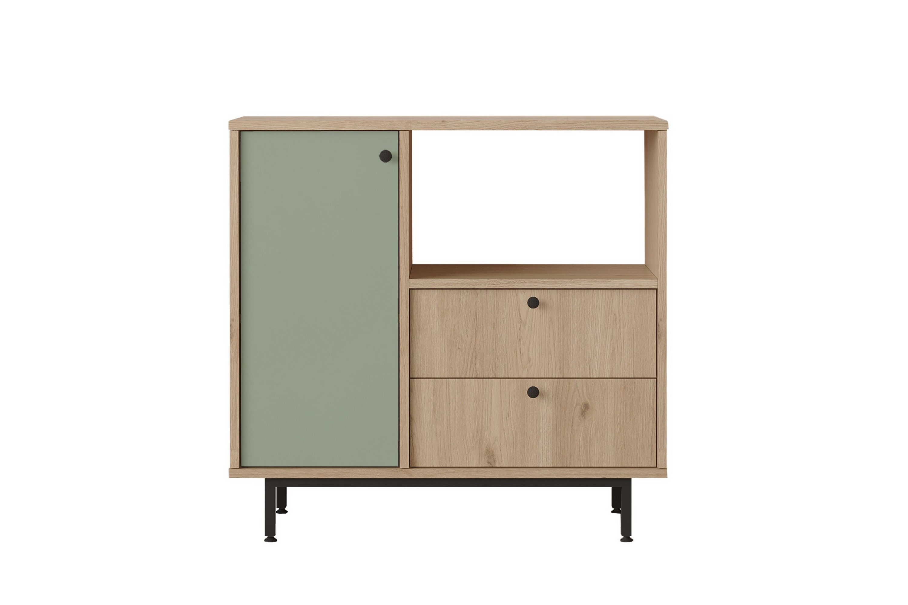 ByråDonae 88 cm Ek/Grön