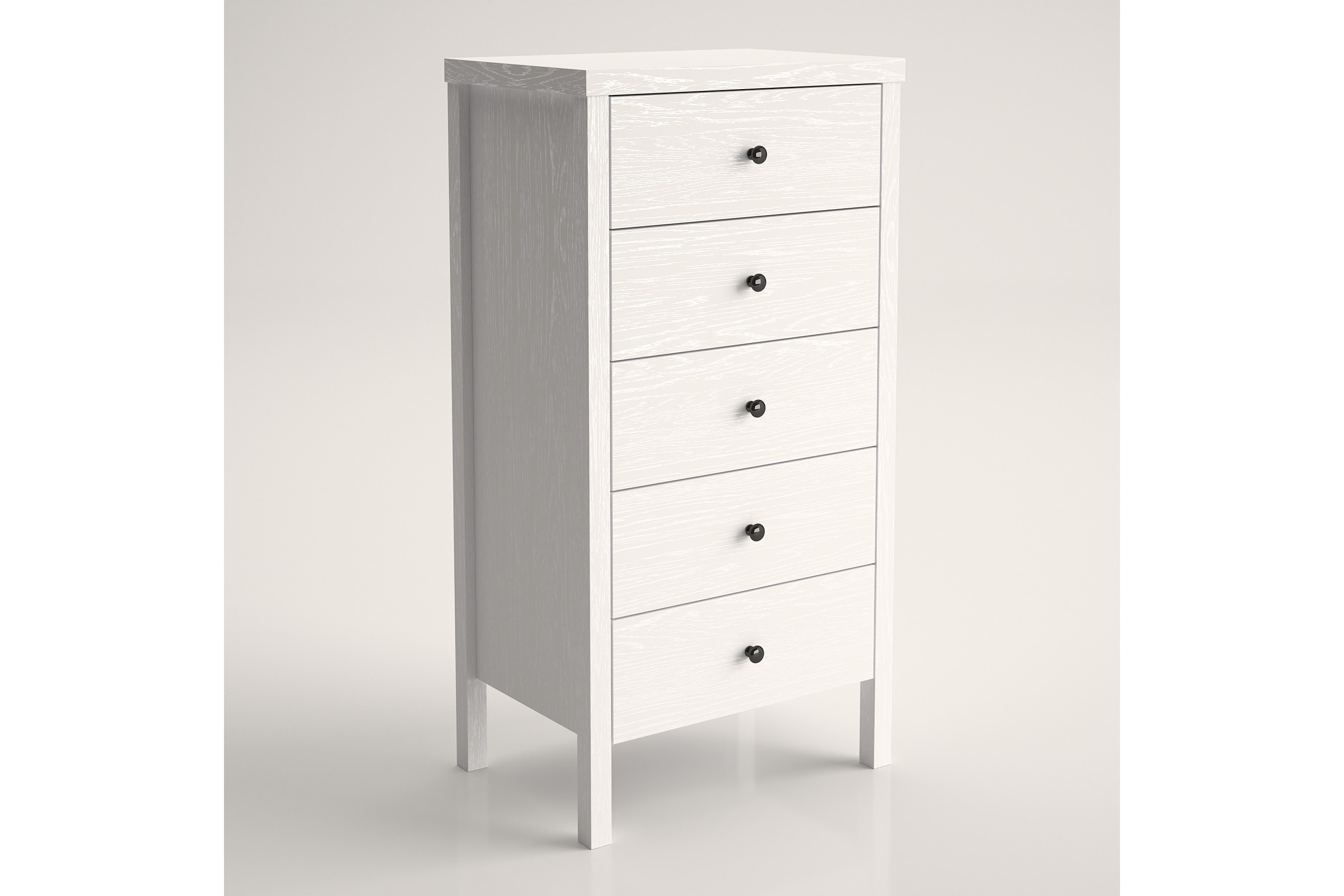 ByråElspet 58 cm Brun/Vit
