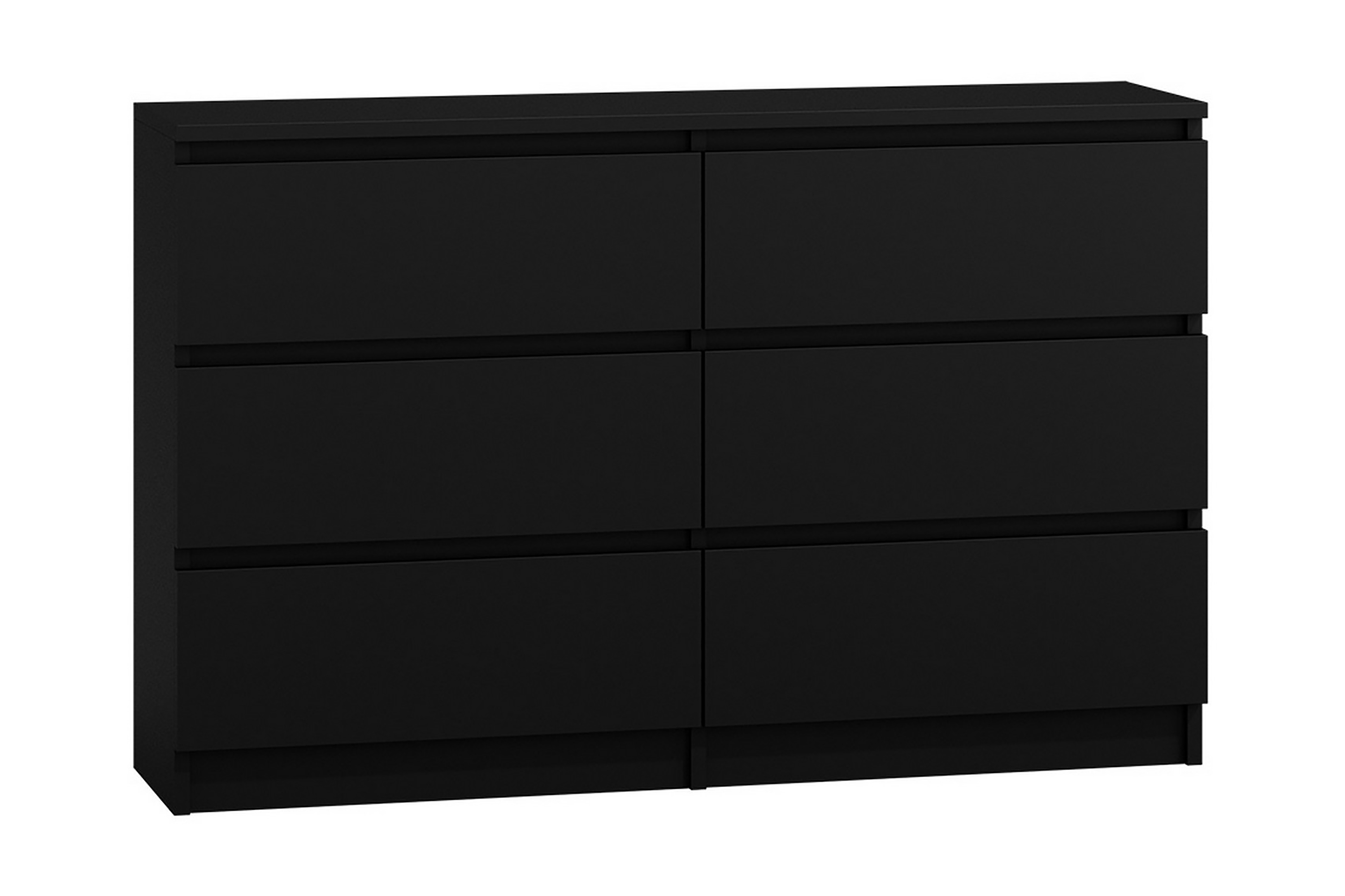 ByråMalwa 120x30x77 cm Svart