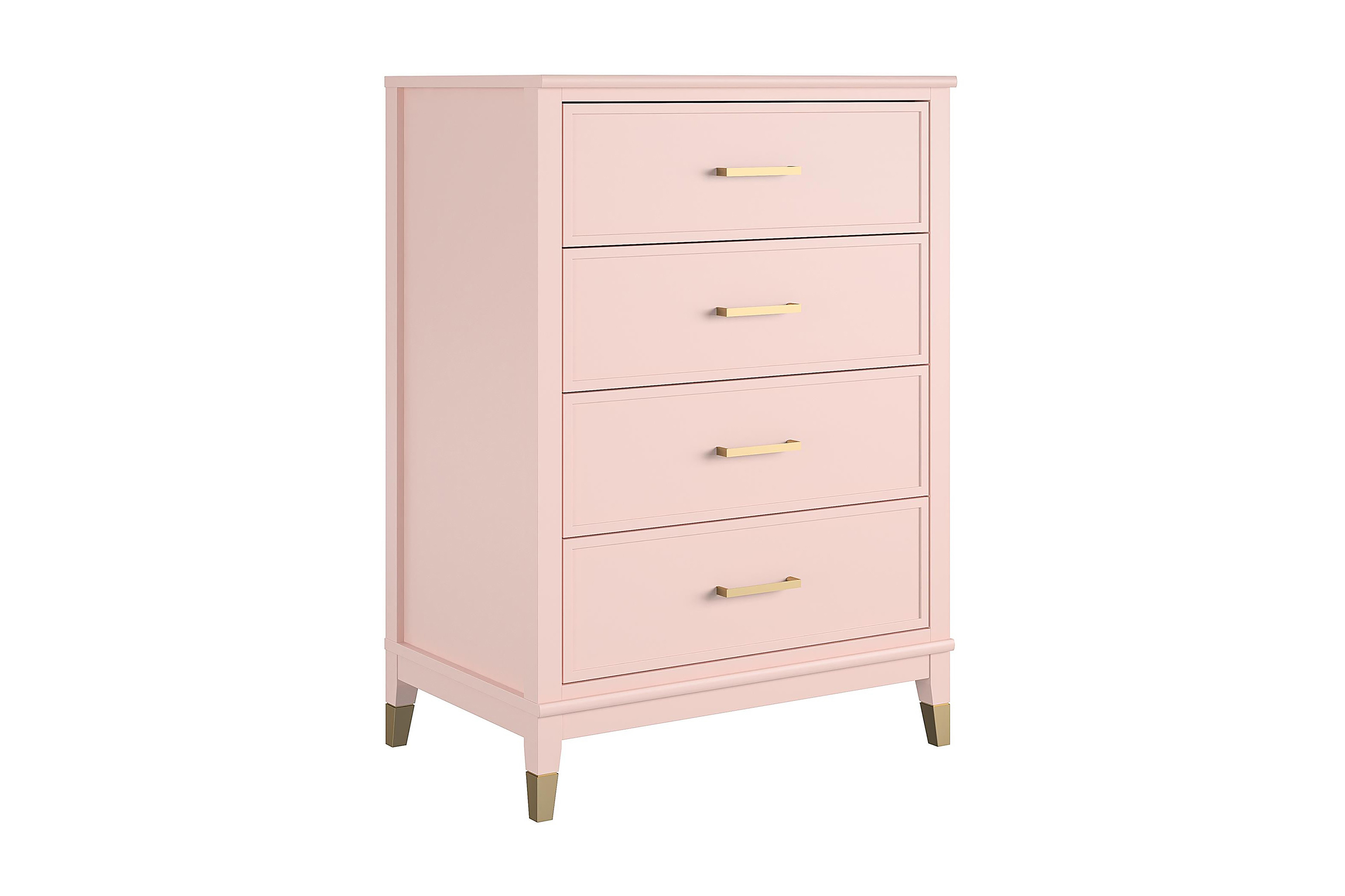 ByråWesterleigh med 4 lådor Rosa