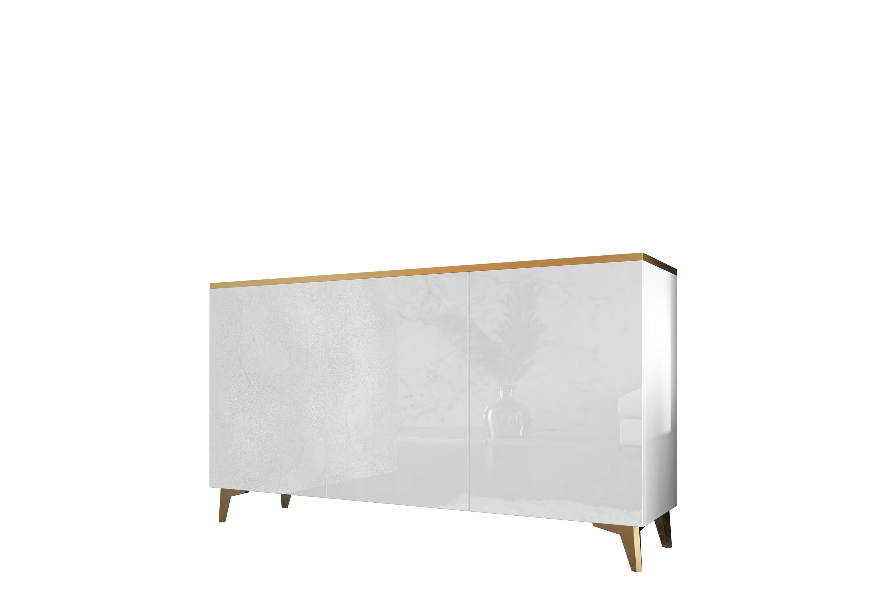 ByråWorthing 150 cm Vit