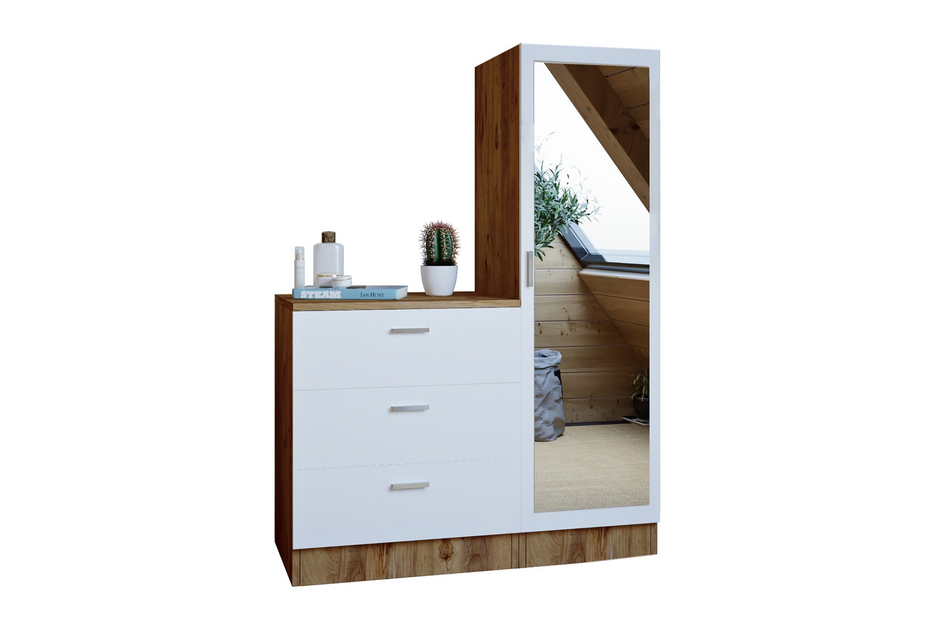 Förvaringsskåp Violaceae 40x140 cm Grön