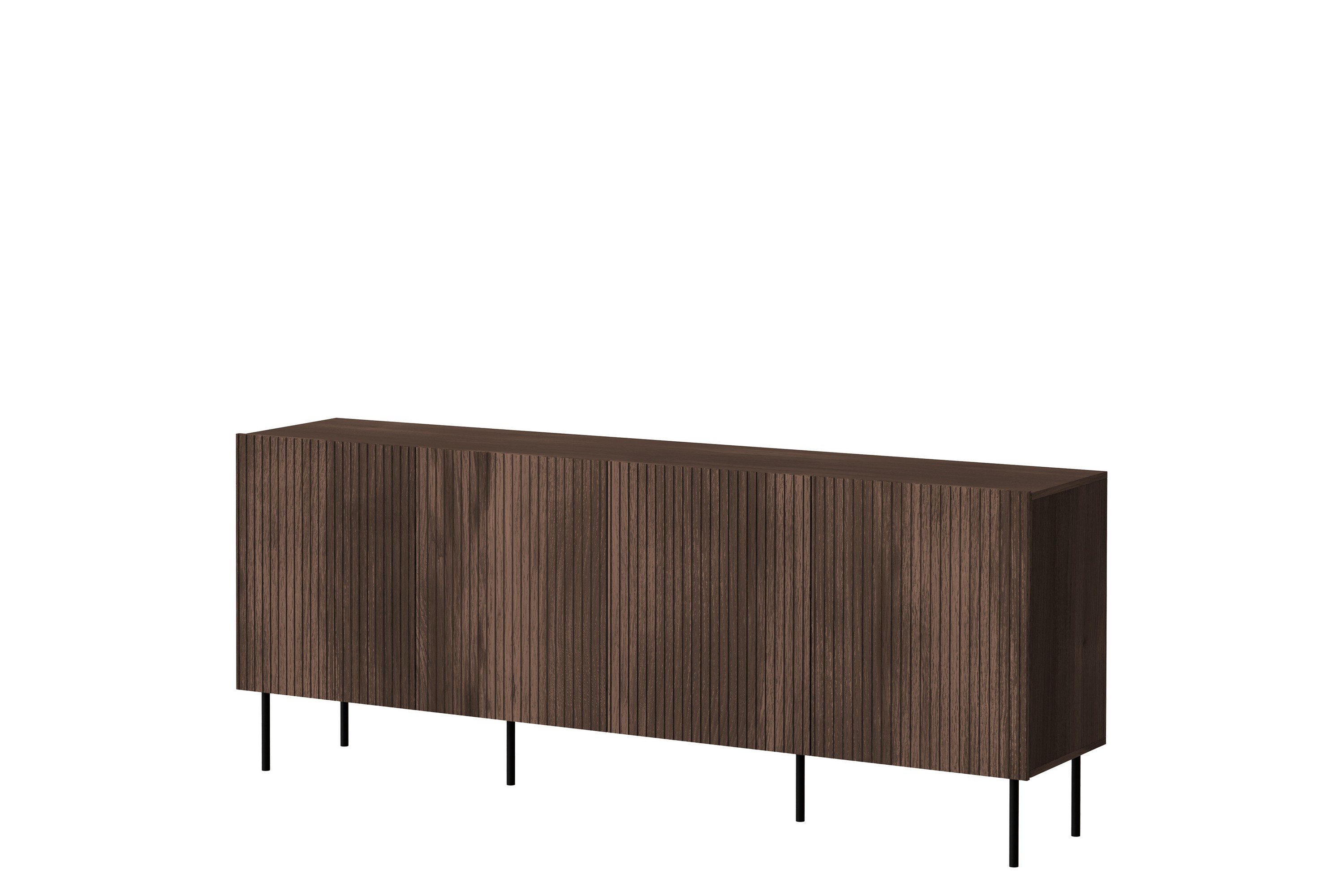 ByråHammarstrand mörk träBred 201 cm Höjd 81 cm djup 42 cm Valnöt