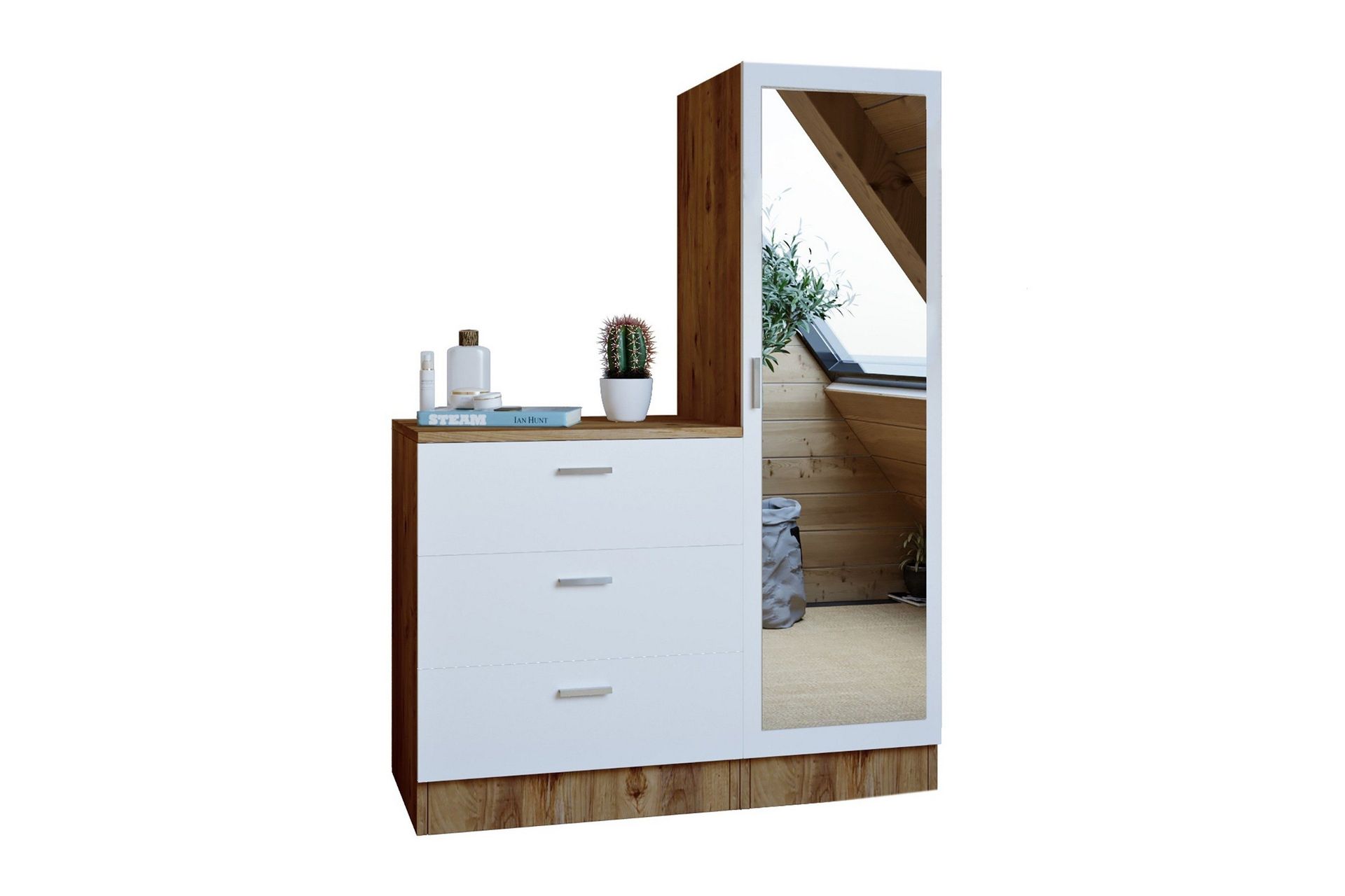 Rinorea Förvaringsskåp 40x140 cm - Grön