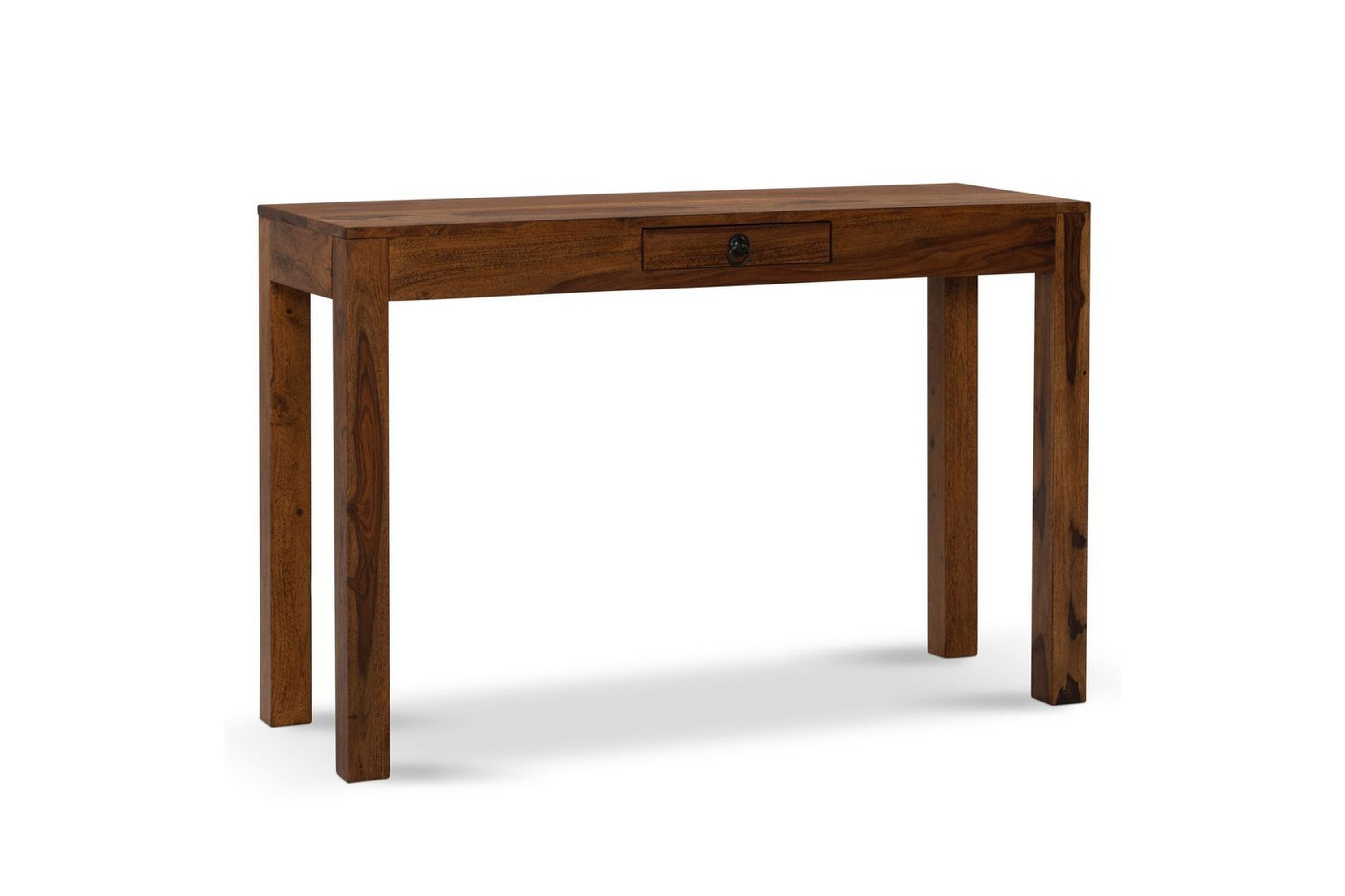 skrivbord wohnling för hemmakontor med låda i massivträ -