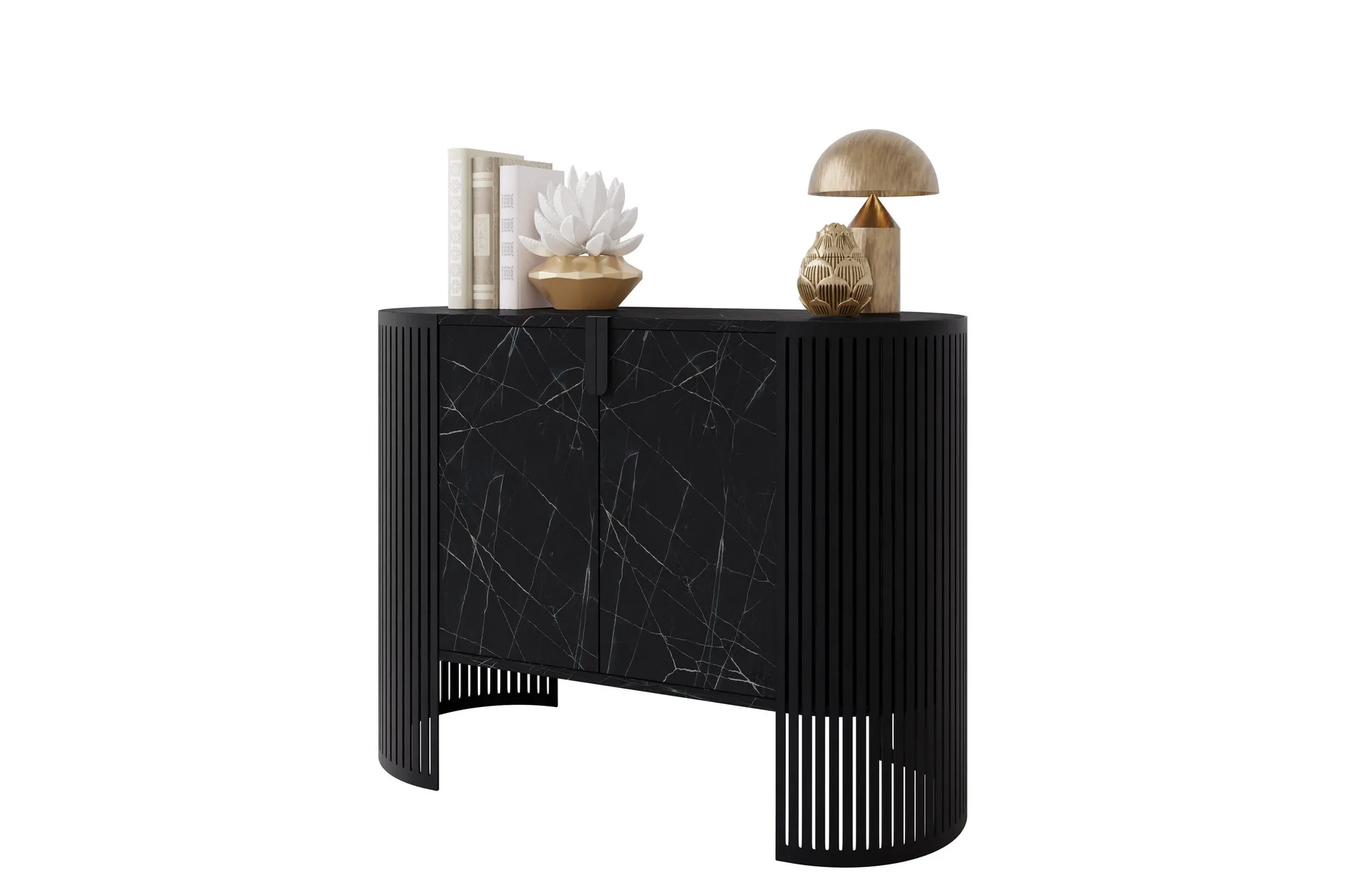 friend skänk 120x40 cm - svart