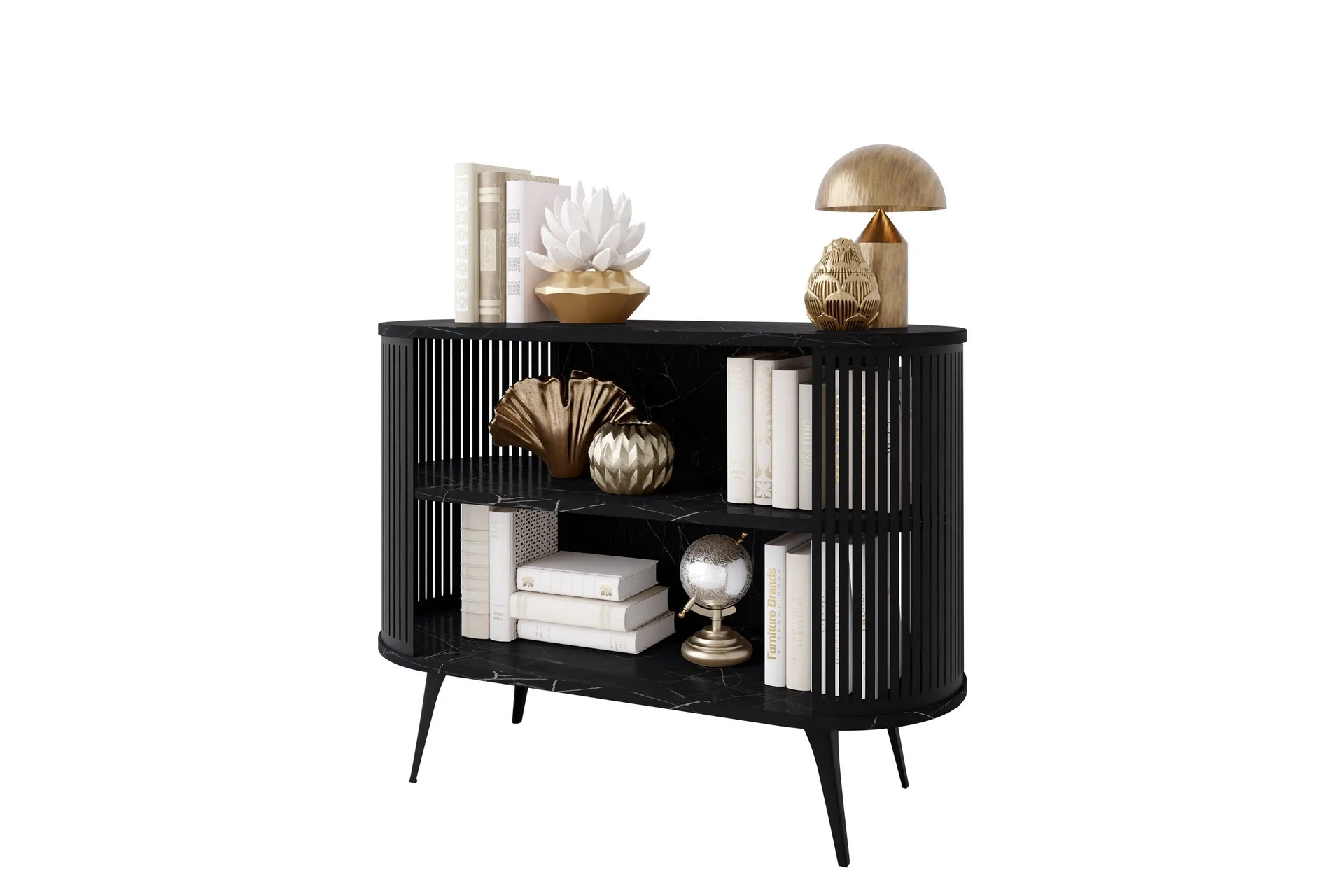 Galia Sk&auml;nk 120x40 cm - Svart