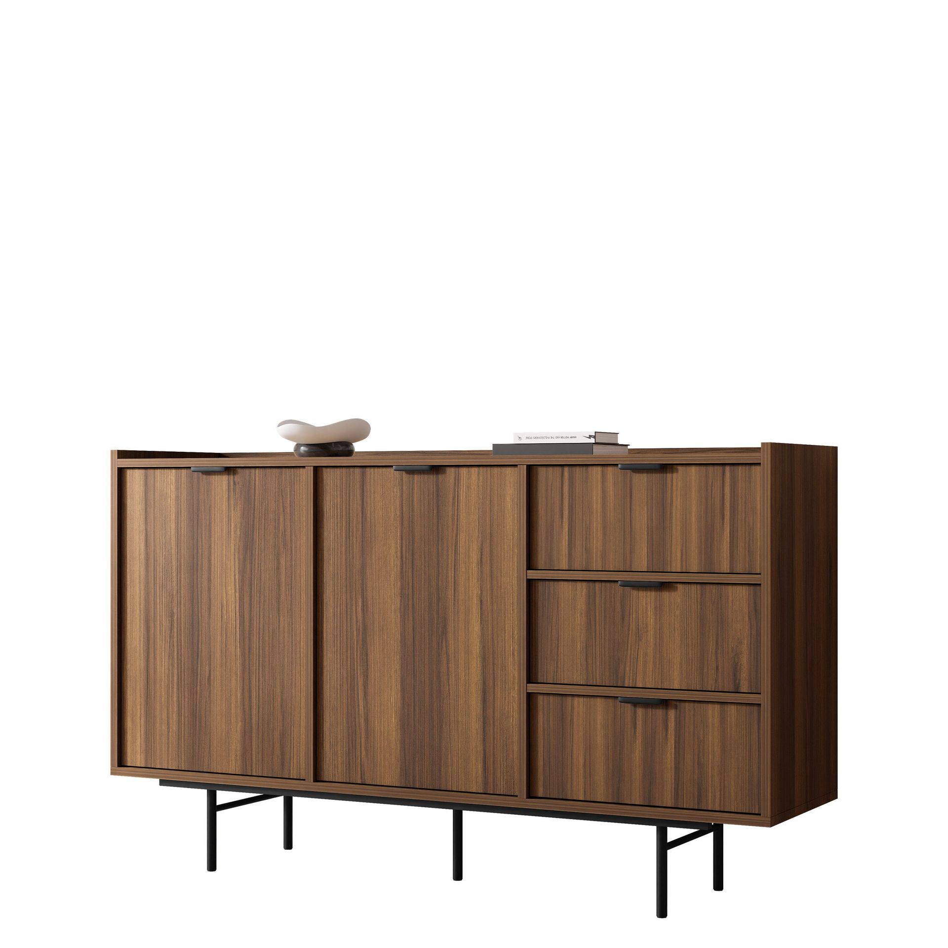 Rolden Skänk 150x90 cm - Valnöt