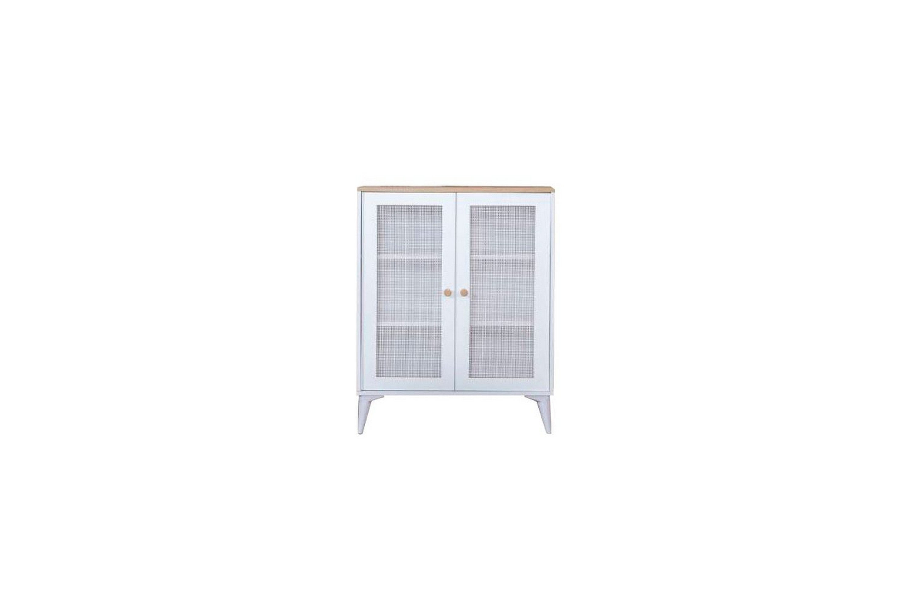 sideboard mjudi vit / ek - vit / ek