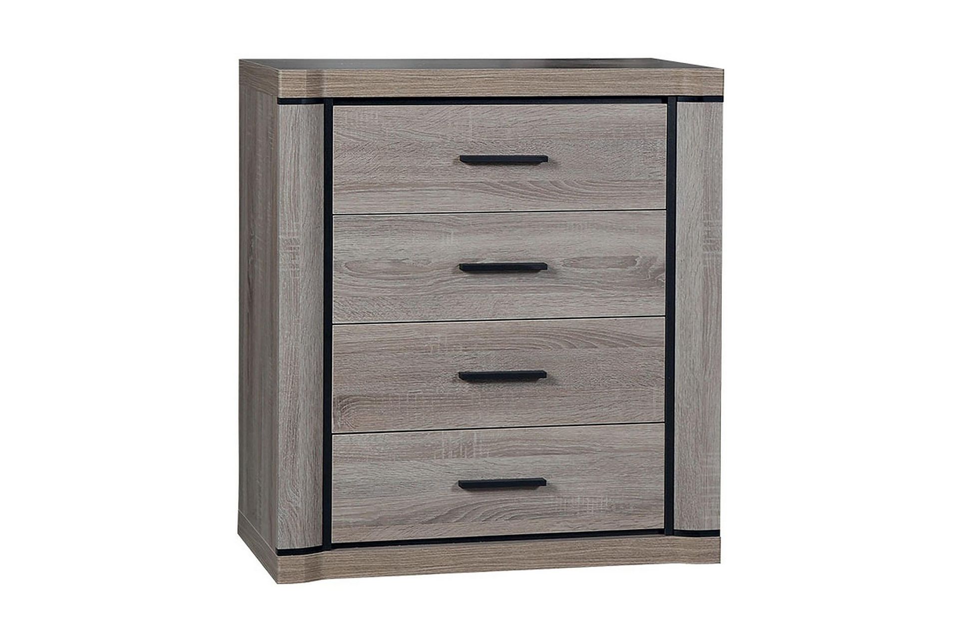 Dallas Sk&auml;nk 80,5x43,5x91 cm LED-belysning - Ek