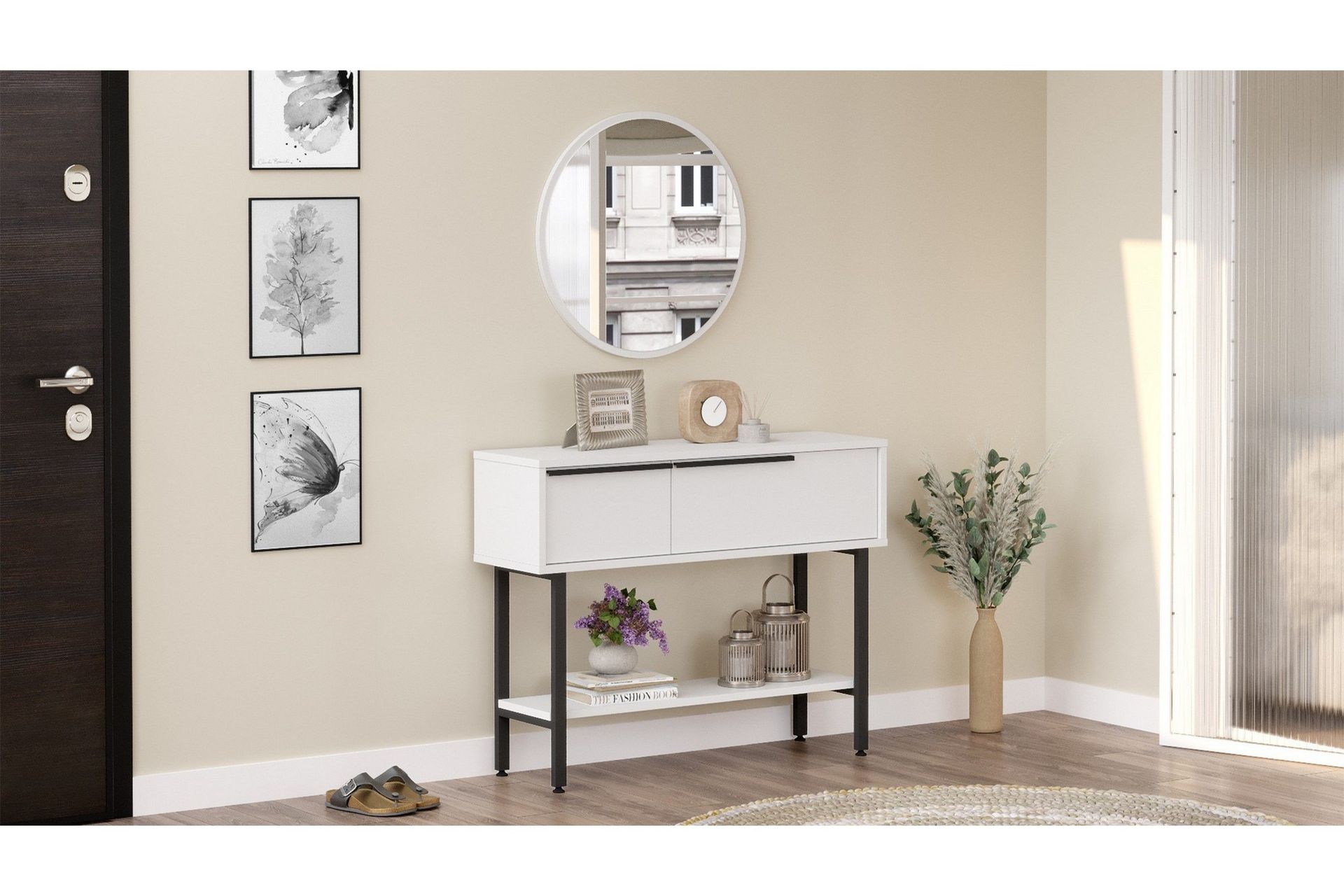 Muttun Sk&auml;nk 100 cm - Vit