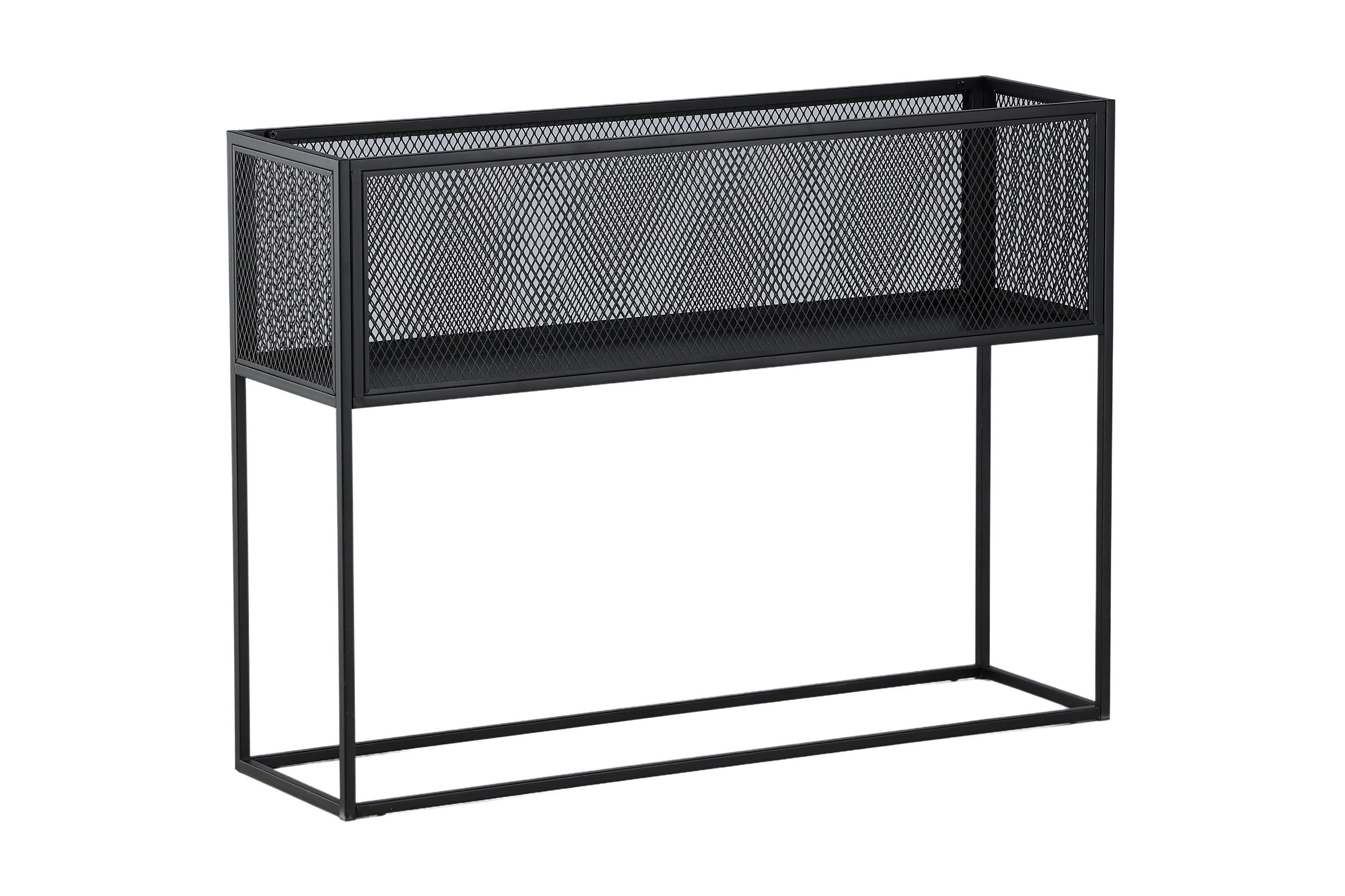 Netz Fristående hyllplan 110x30x80 cm Svart