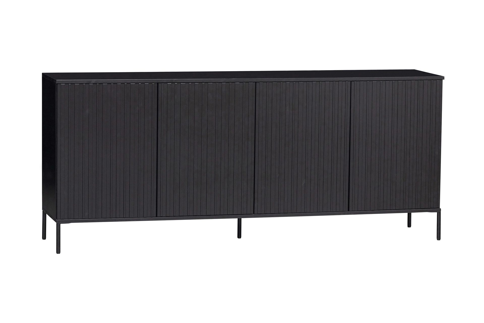 Sideboard & skänk Hemlinge Sideboard 44x200 cm Svart -