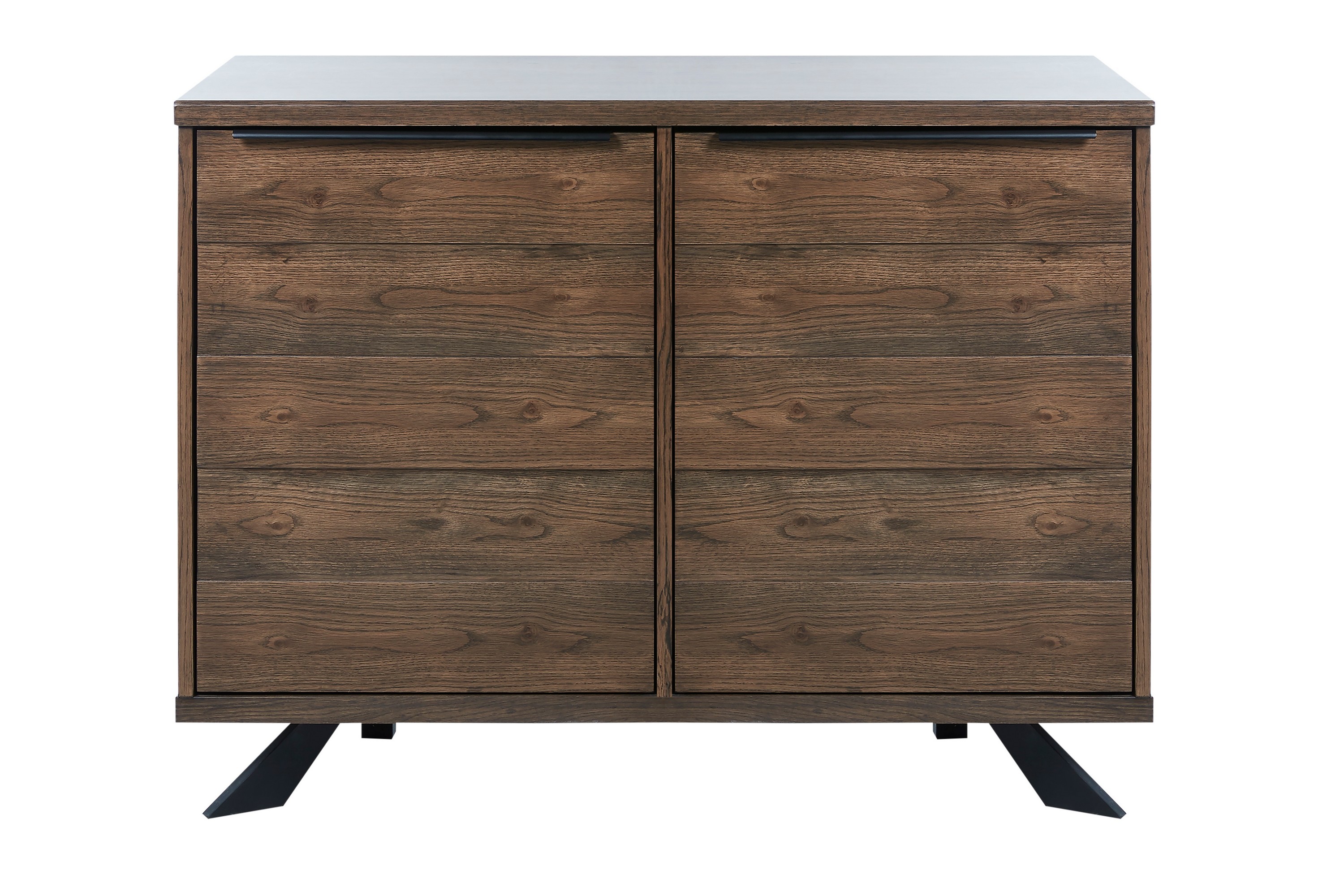 sideboard le-rouge 114 cm - brun