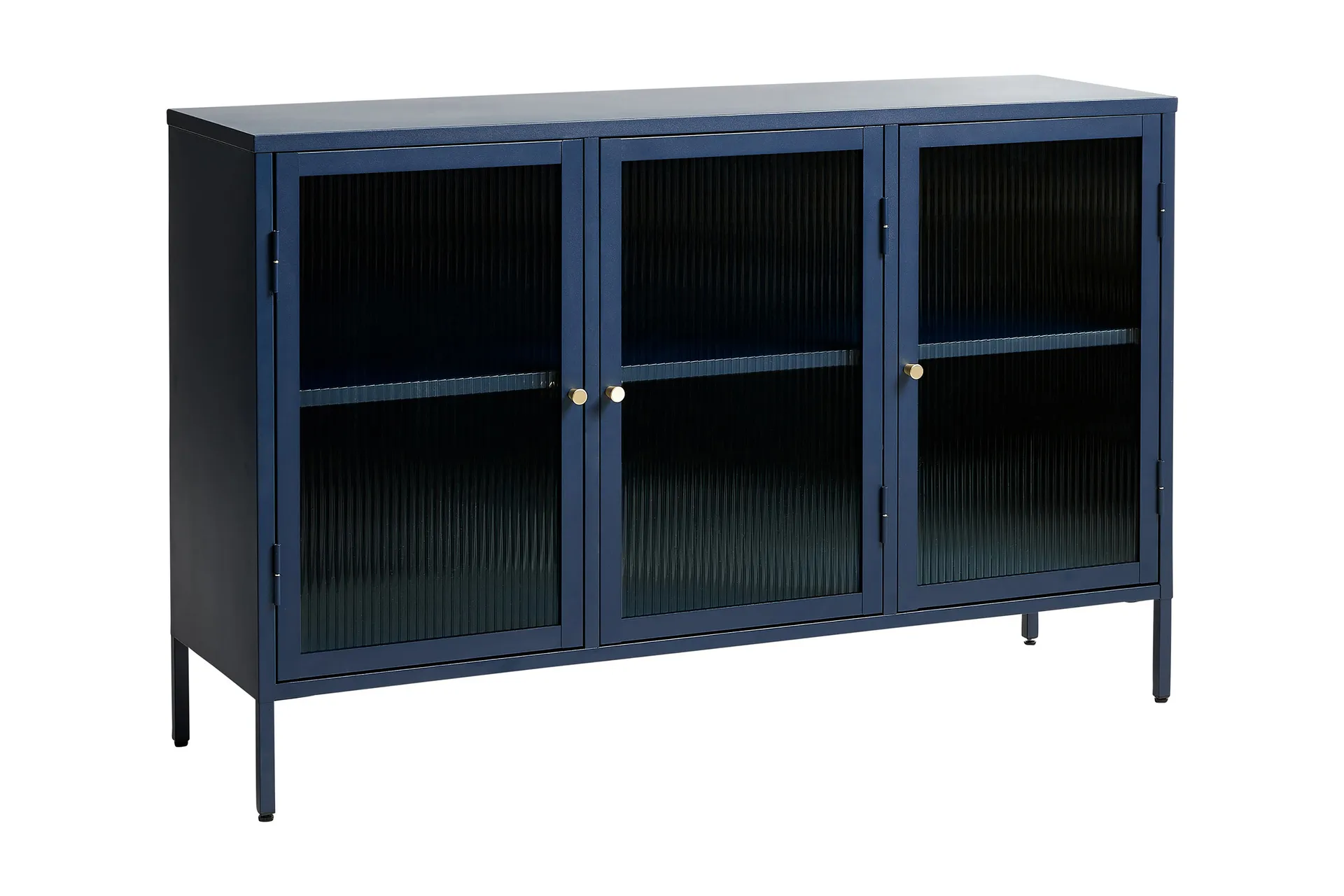 sideboard umtiti 3 delar 132 cm - blå