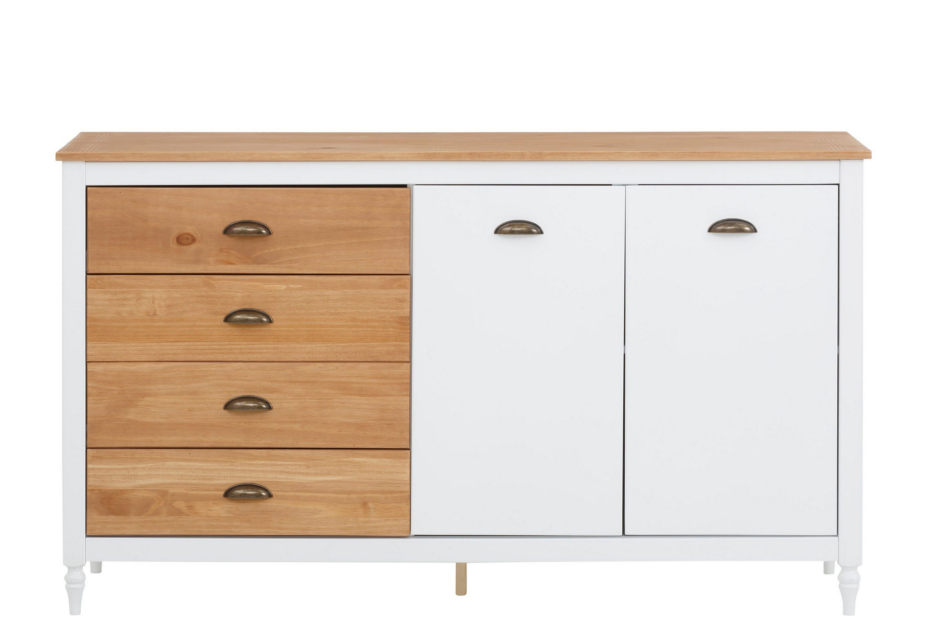 Sideboard Westenhanger 160x45 cm Vit