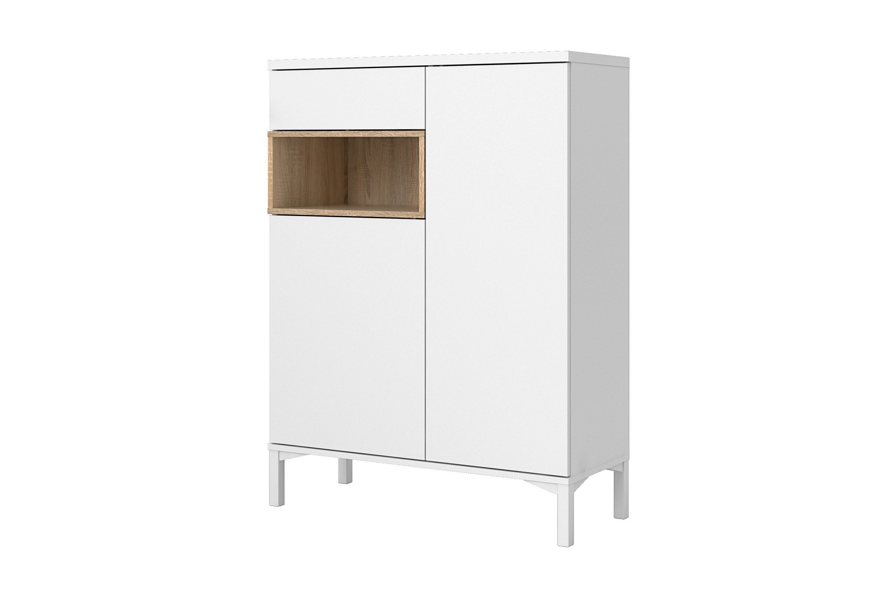 Skänk Abner 89 cm VitEk