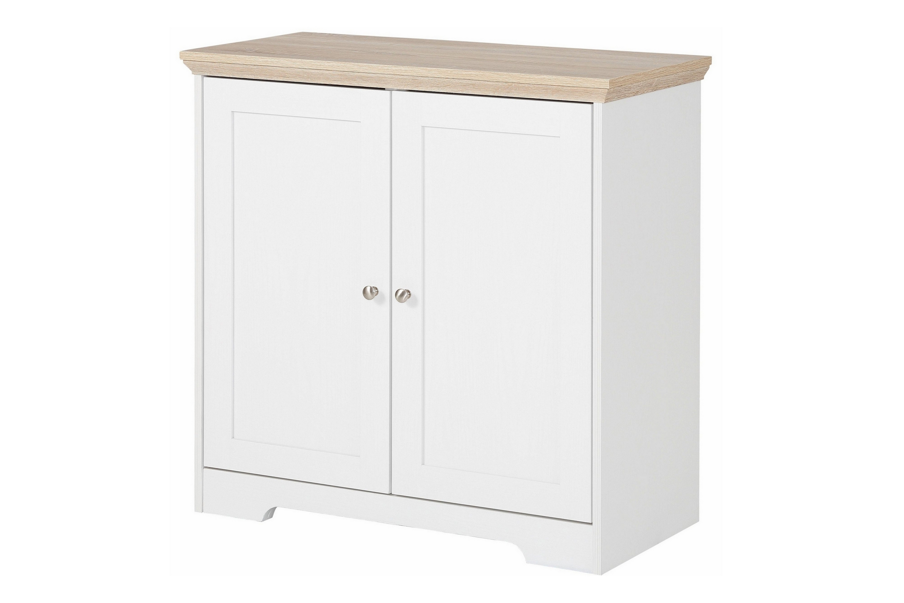 Skänk Annnie 84 cm VitBrun