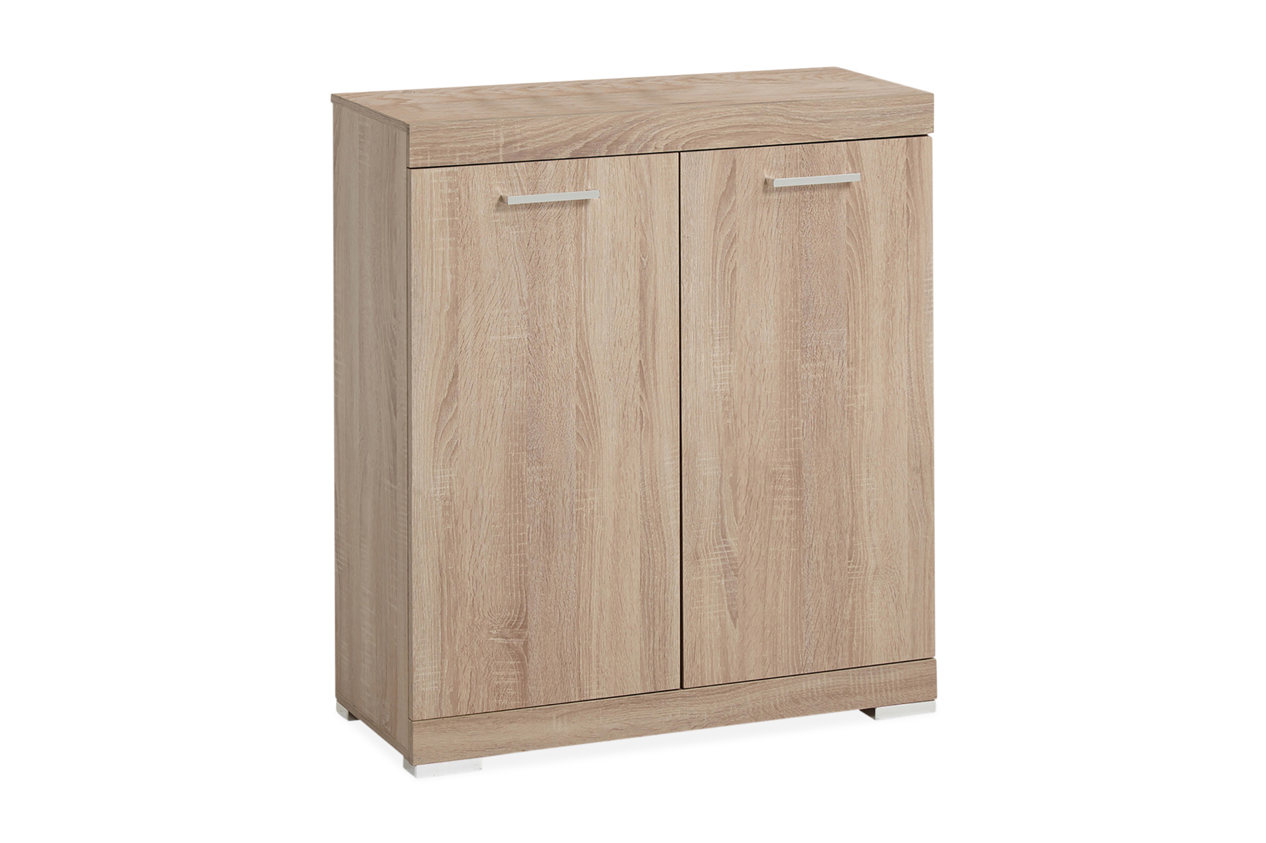 Skänk Rhonda 80x90x35 cm 2 Luckor Ljus Ek