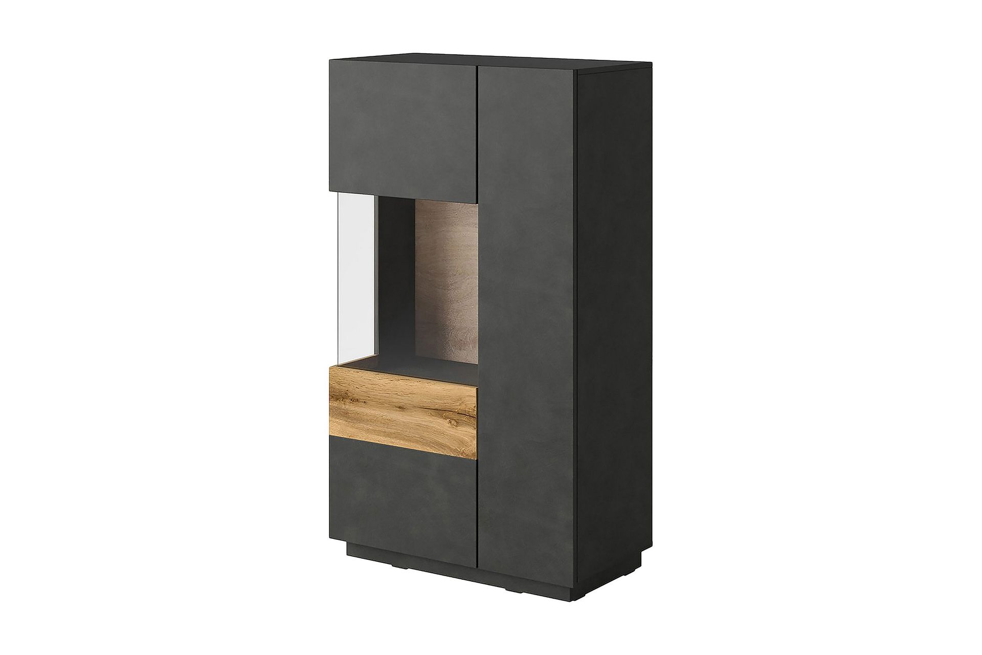 Tomeka Sideboard i Tr&auml; - Svart