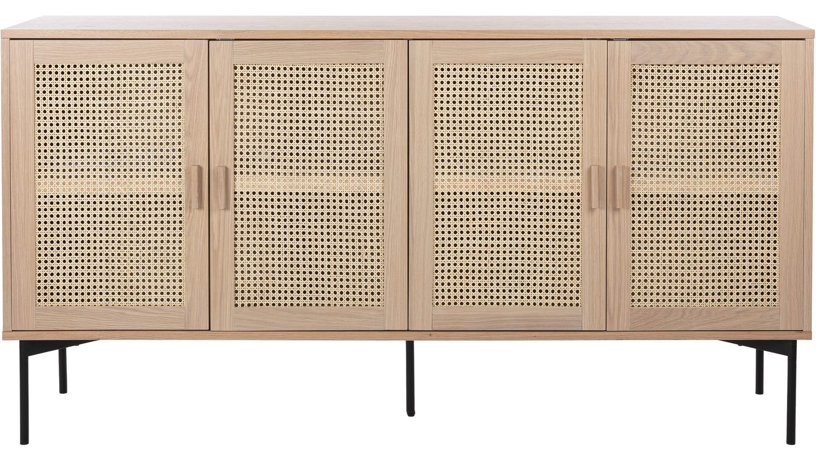 Sideboard Traunfled 4 Dörr - Vitpigmenterad