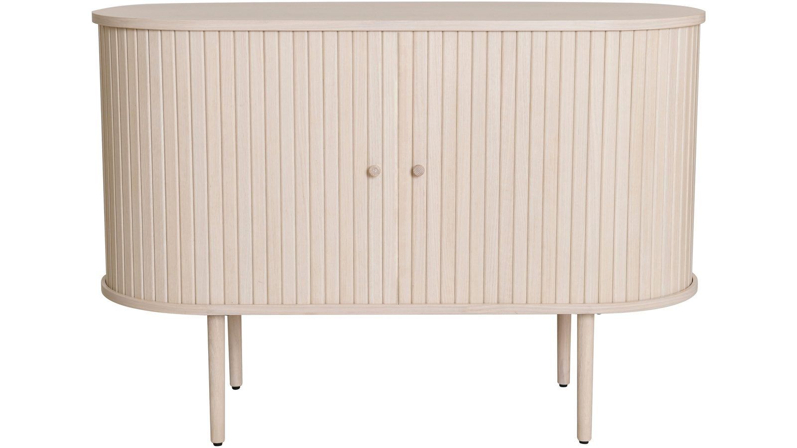 Sideboard Yngvar Vitpigmenterad Ek 110 cm - Vitpigmenterad ek
