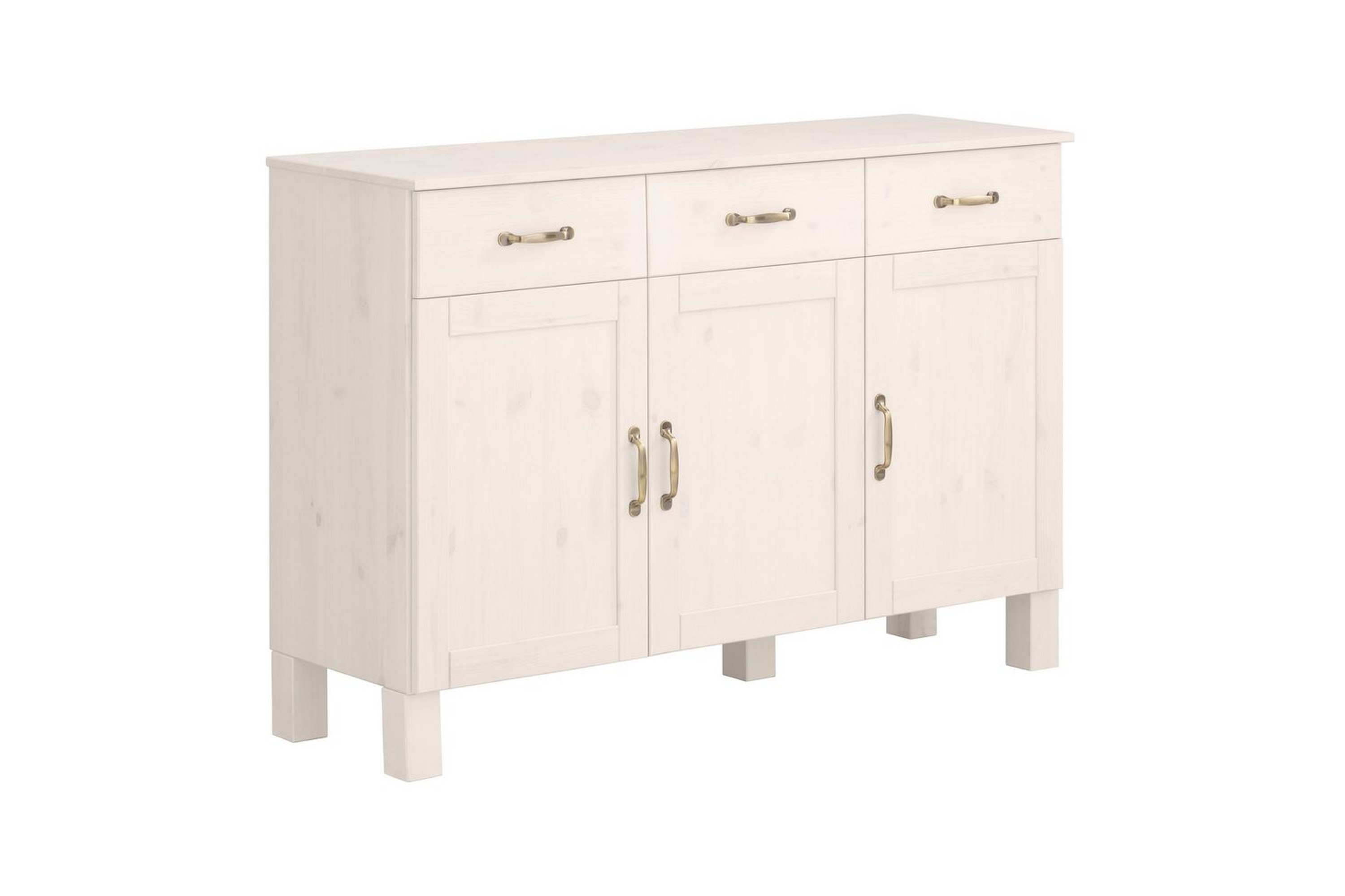 skänk alby 125x38x85 cm, vit - 125x38x85 cm, vit