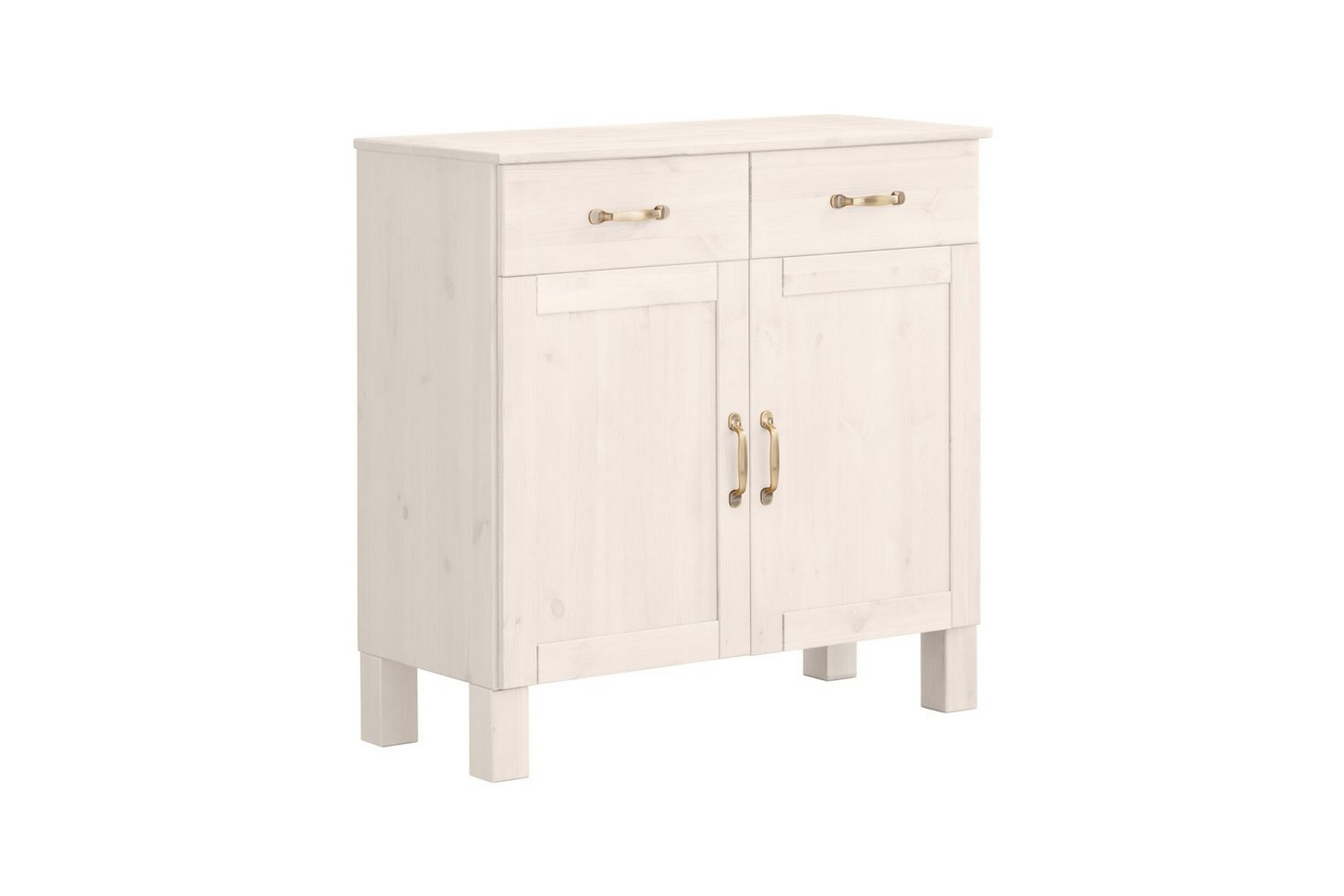 skänk alby 85x38x85 cm, vit - 85x38x85 cm, vit