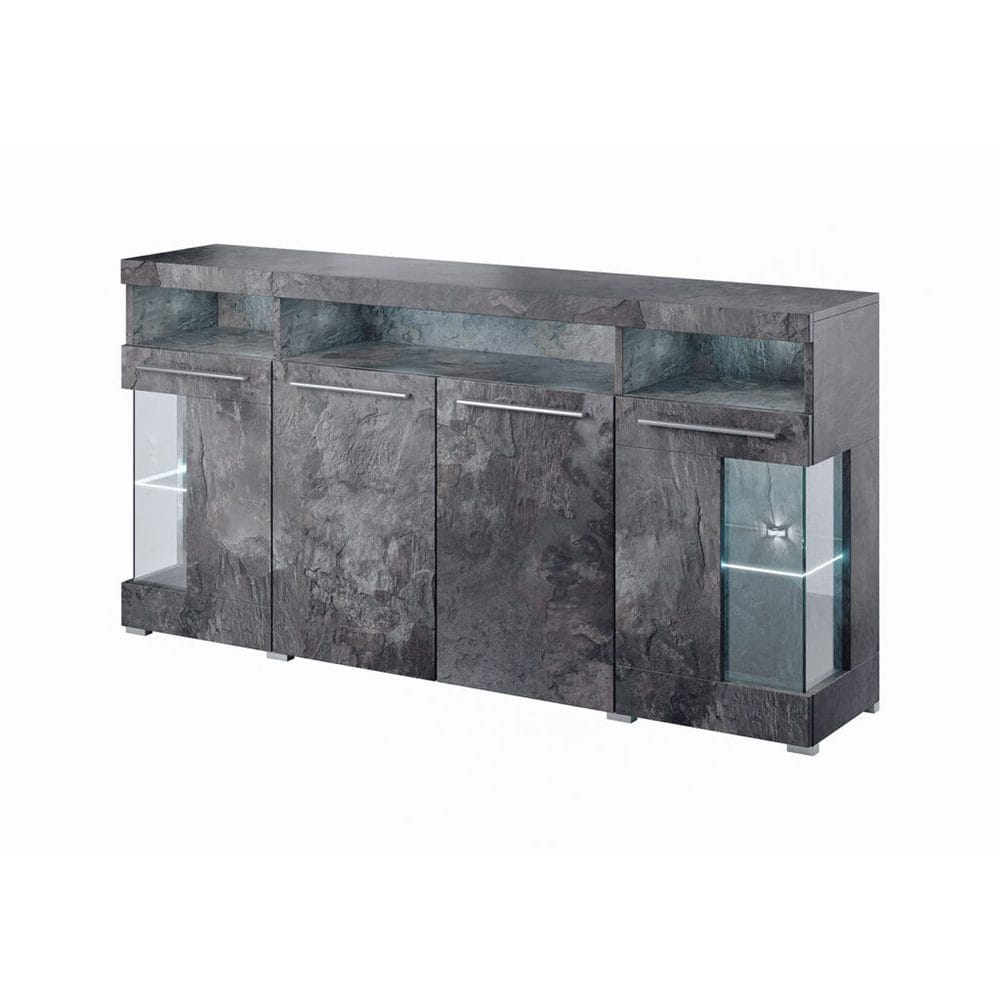 Sk&auml;nk Indien 4 D&ouml;rrar - Skiffer