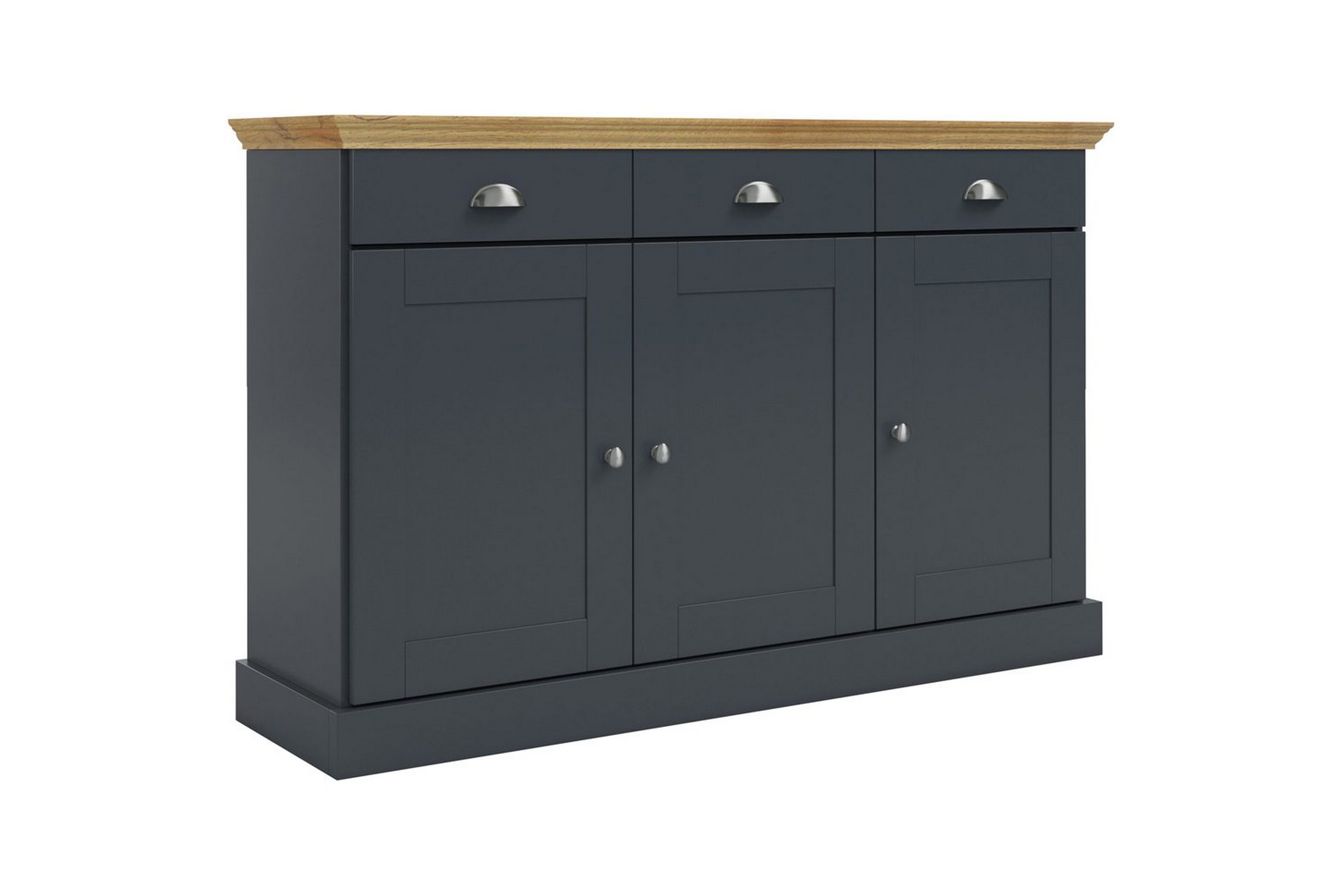 skänk motala antracit/ek - antracit/ek