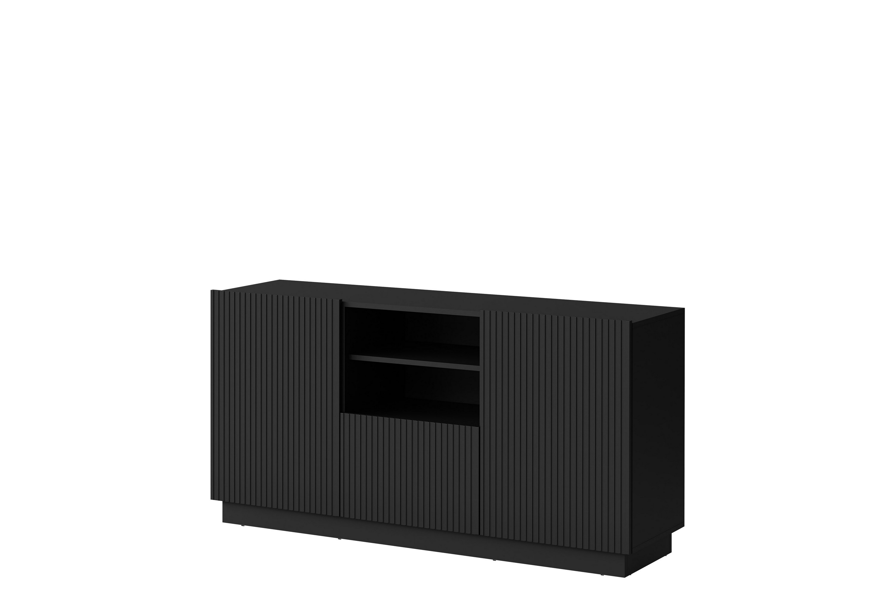 torvalen skänk 150x42 cm - svart