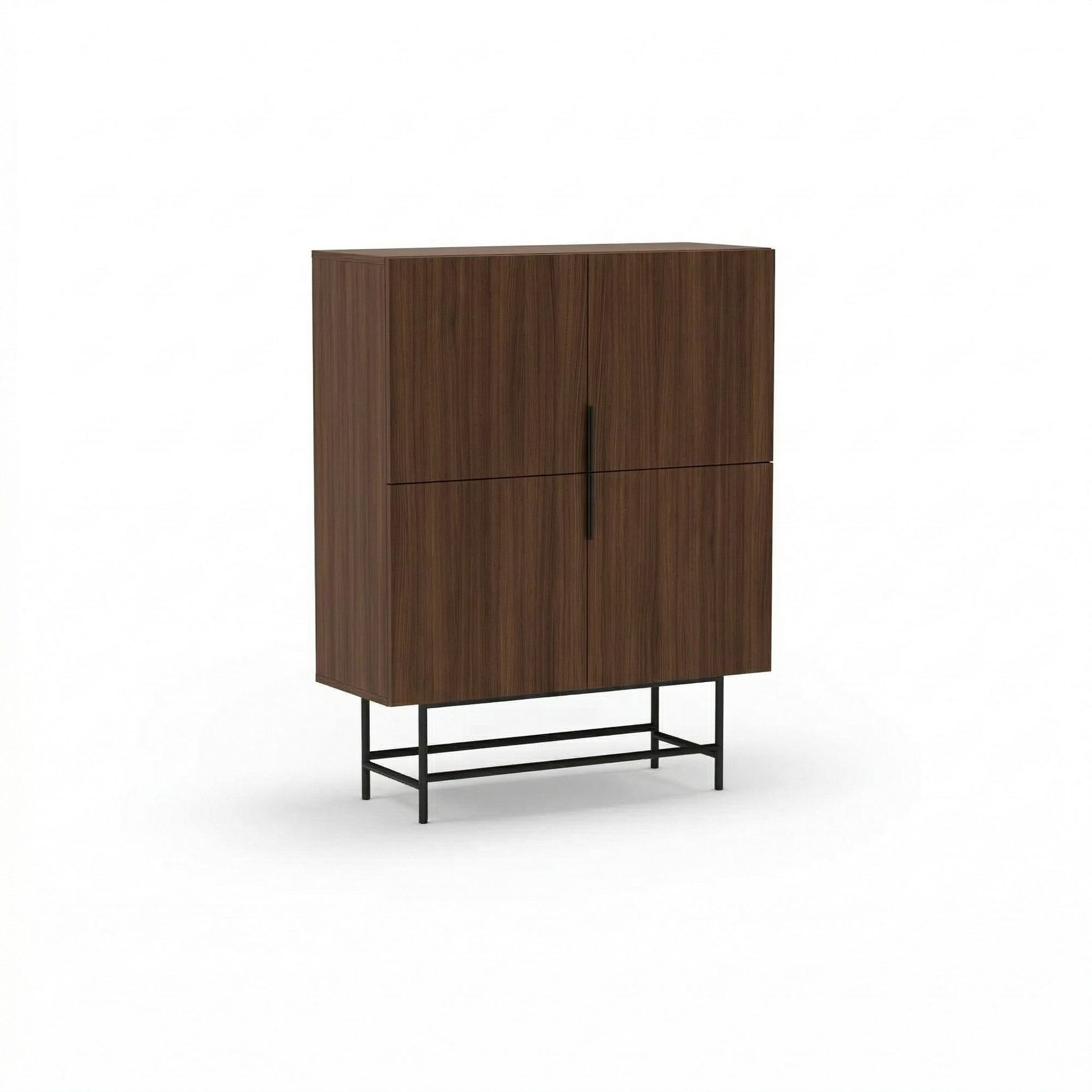 Truvia Sideboard 100x128x40 cm - Milano valn&ouml;t svart