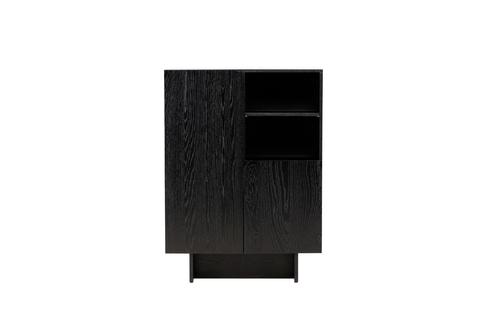 Tyres&ouml; Rektangul&auml;r Sideboard i M&aring;lat Tr&auml; - Svart
