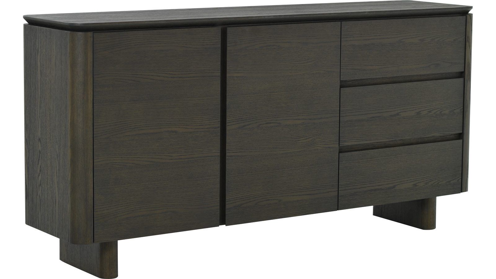 Vilnor Sideboard 160 cm - brunlackad ek