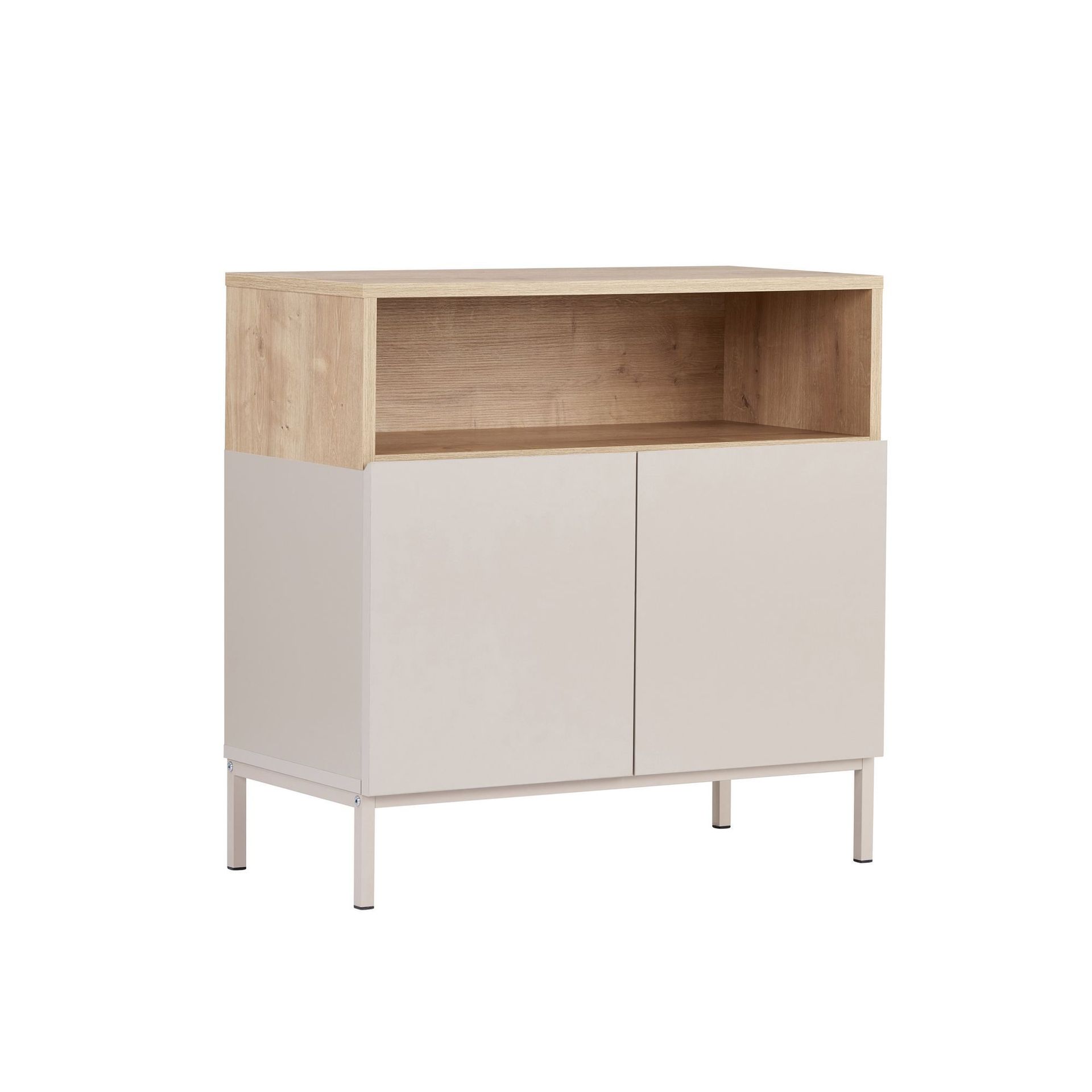 Vindor Sideboard 80x80x40 cm - Sandsten Safir Ek