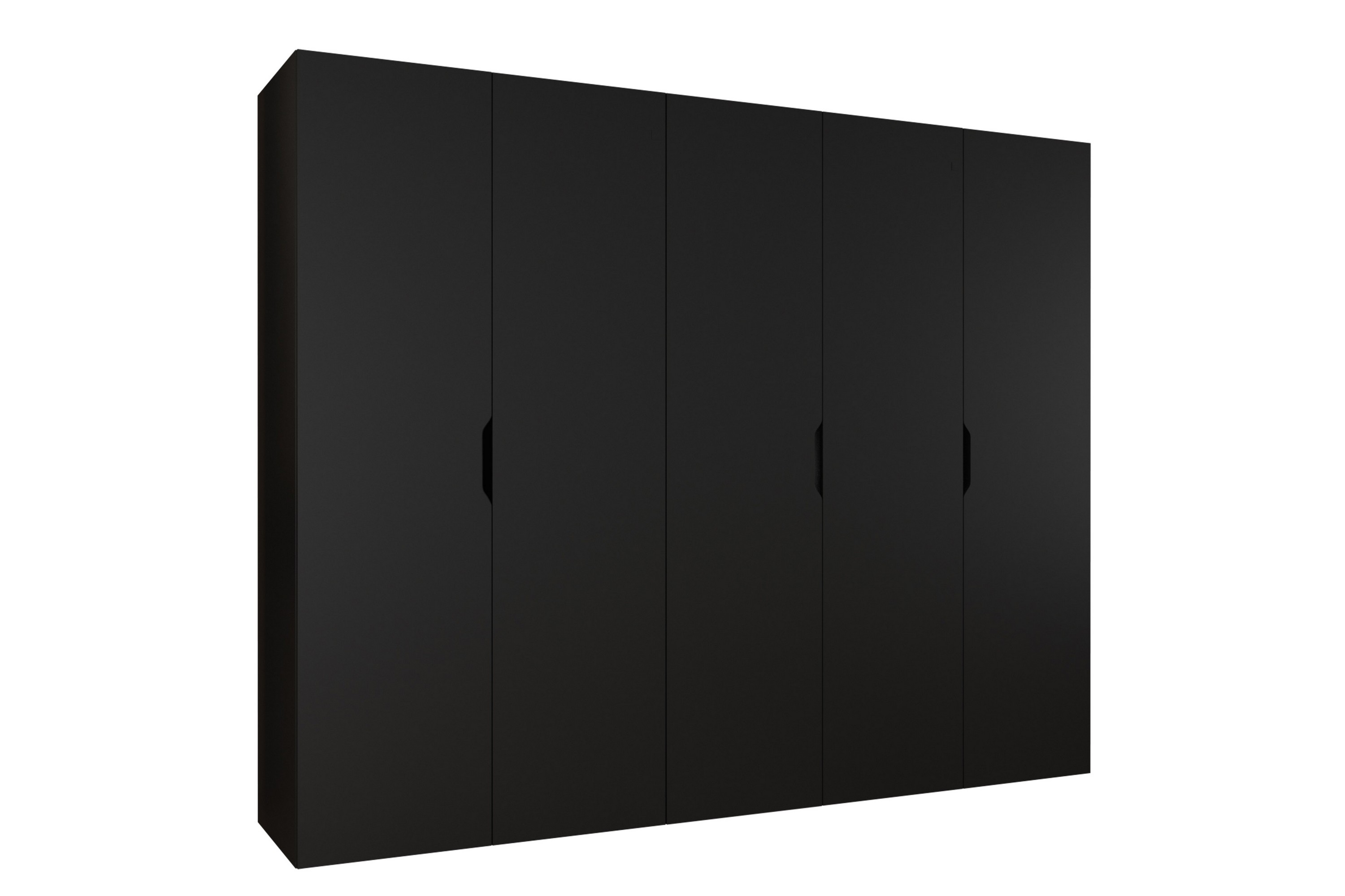 abano garderob 52x202 cm - svart