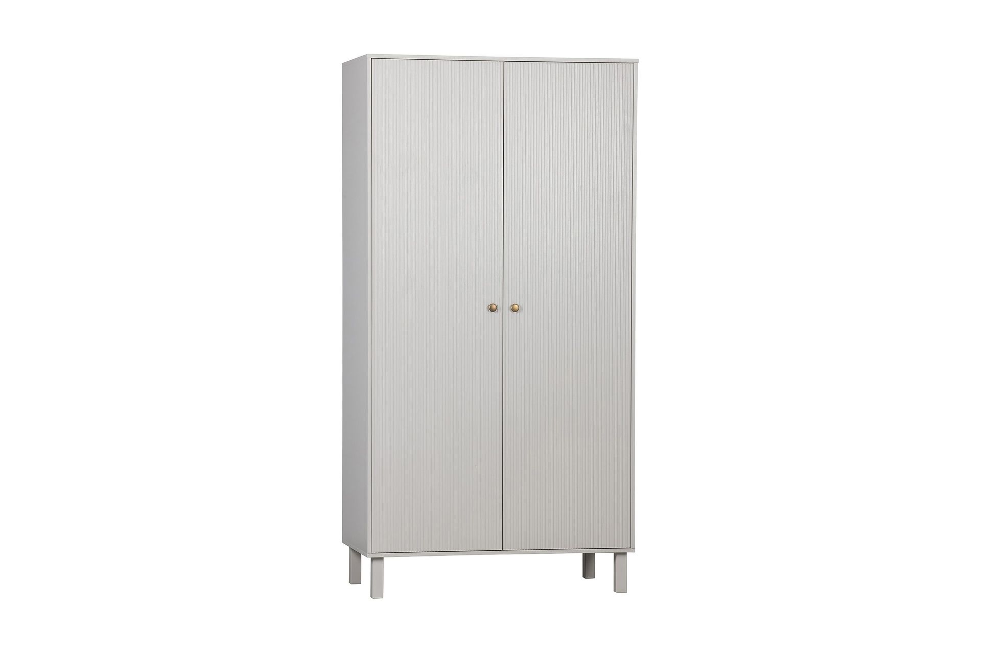 antonie garderob 53x100 cm - grå