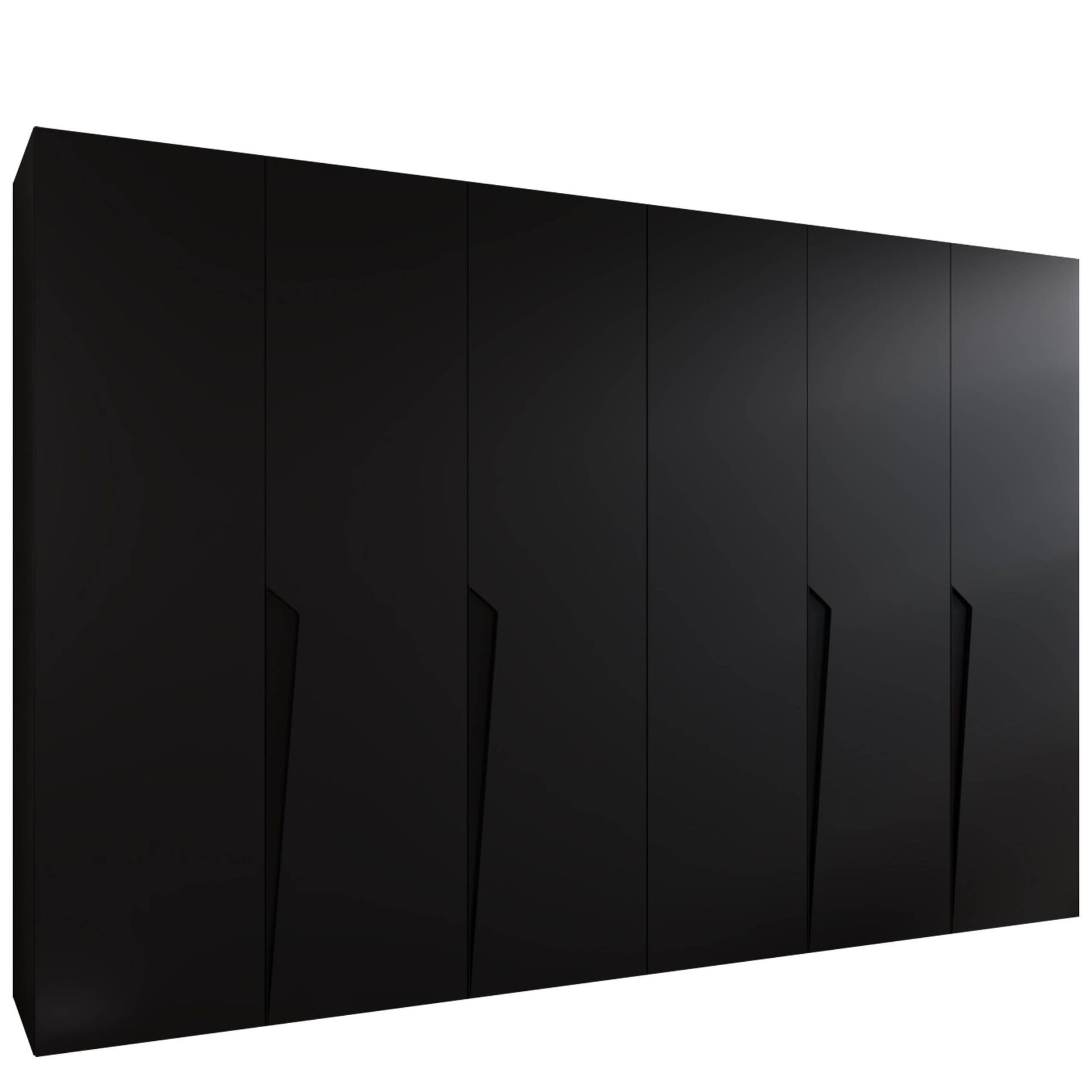 Barile Garderob 300 cm - svart