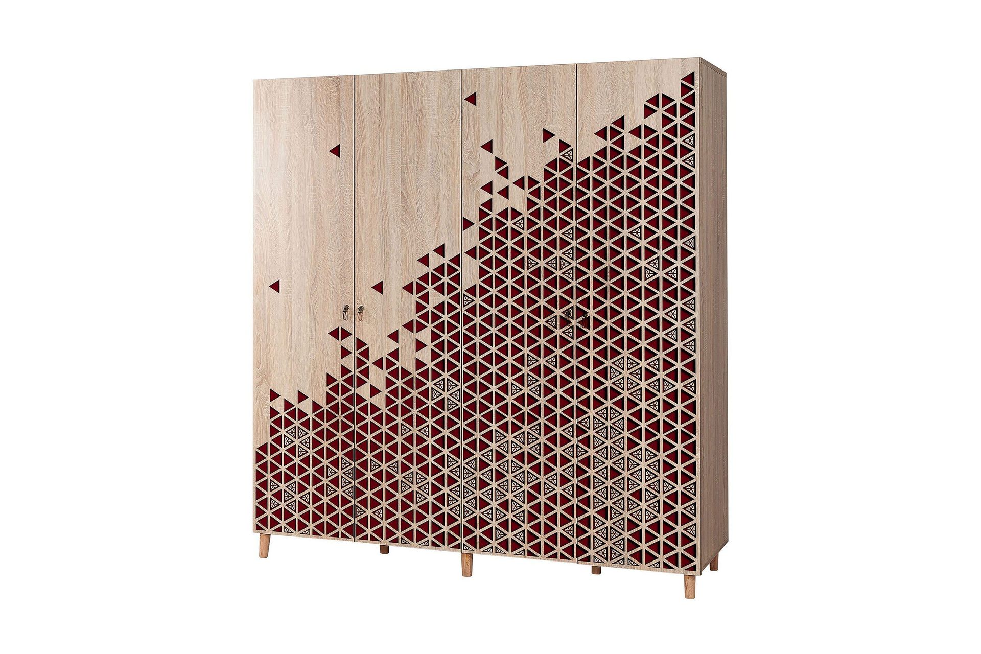 Brokind Garderob 180 cm - Brun