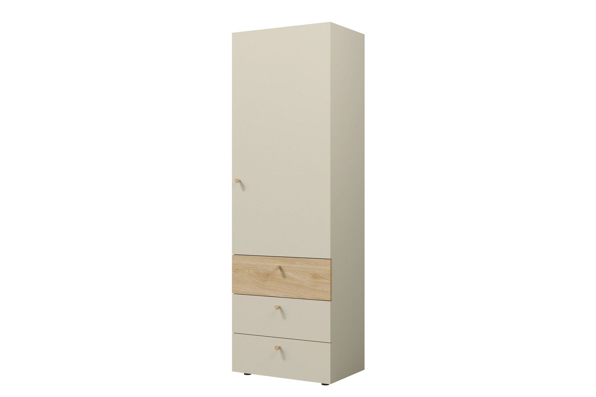 Buhan Garderob 60x185 cm - Beige/Brun