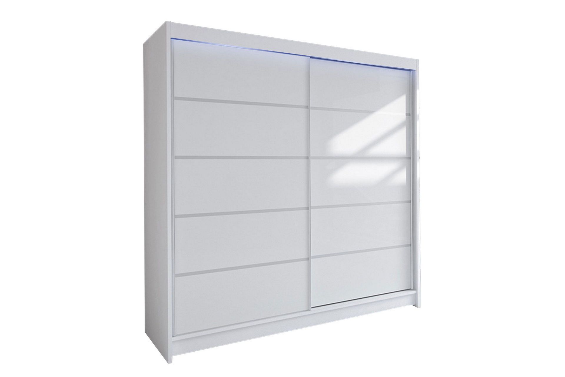 Canderbury Garderob 180x215 cm - Vit