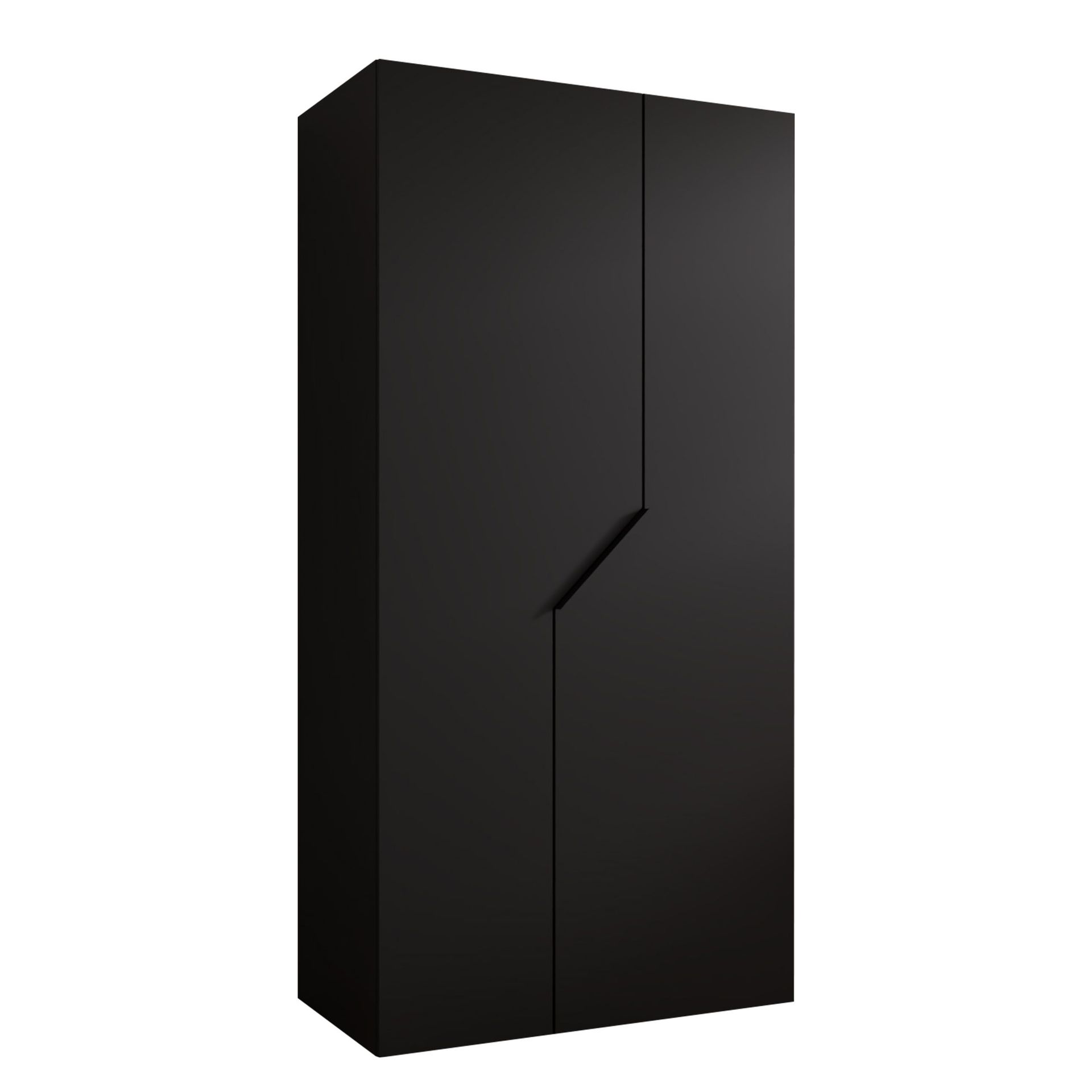 Eikra Garderob 100 cm - svart