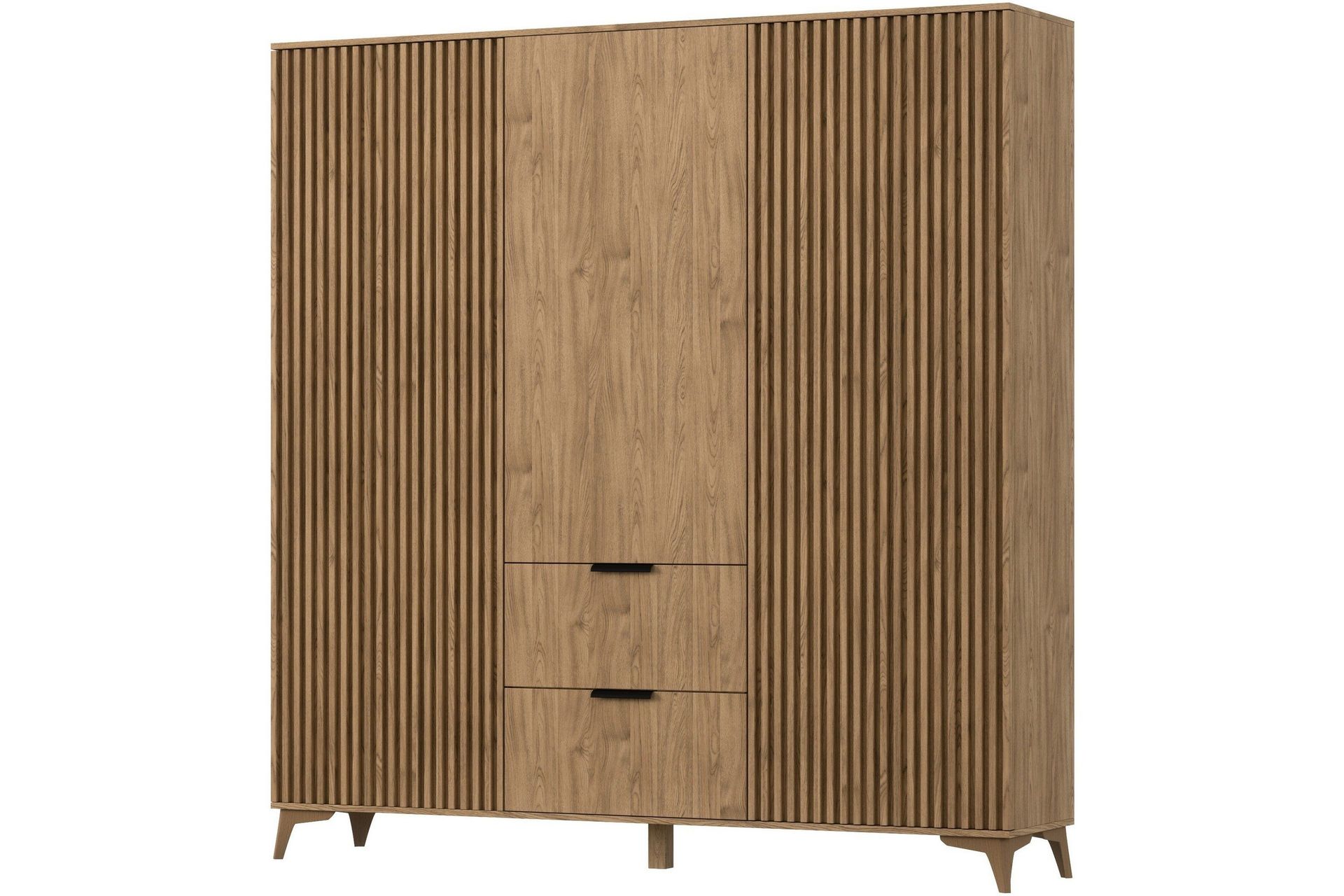 Entsian Garderob 185x192 cm - Brun
