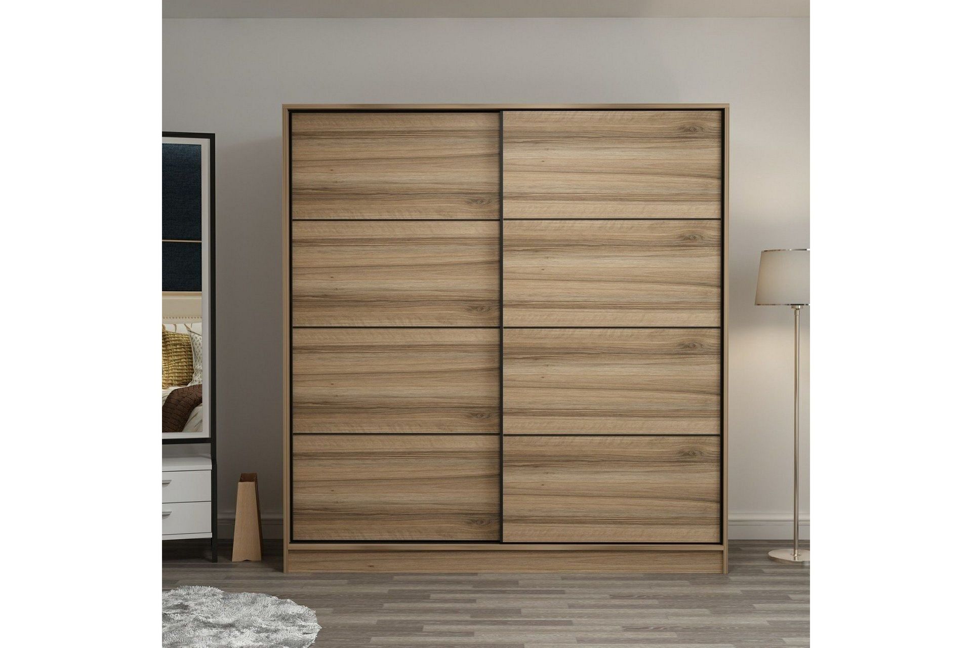 Fruitland Garderob 180 cm - Ek