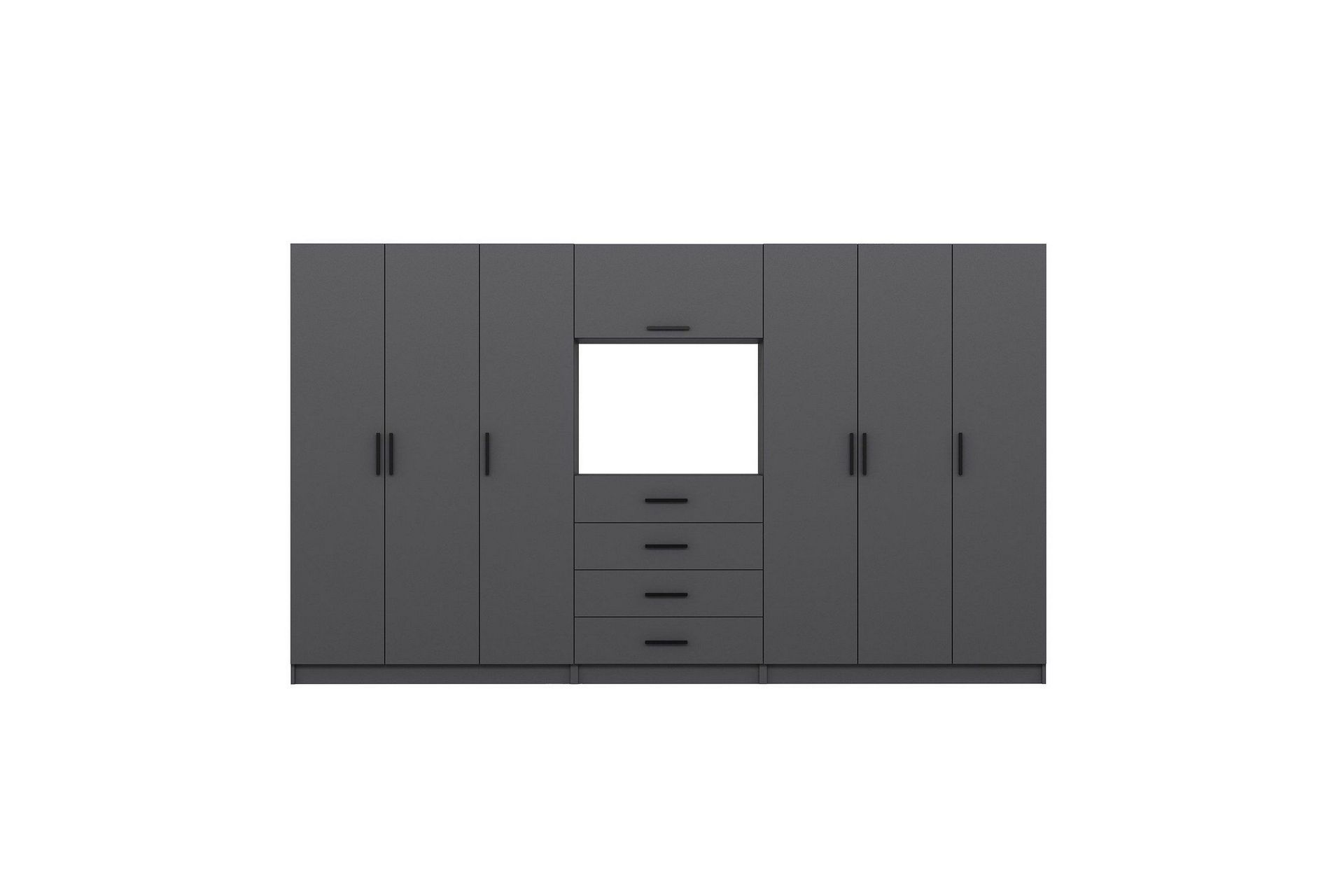 Fruitland Garderob 360x210 cm - Antracit